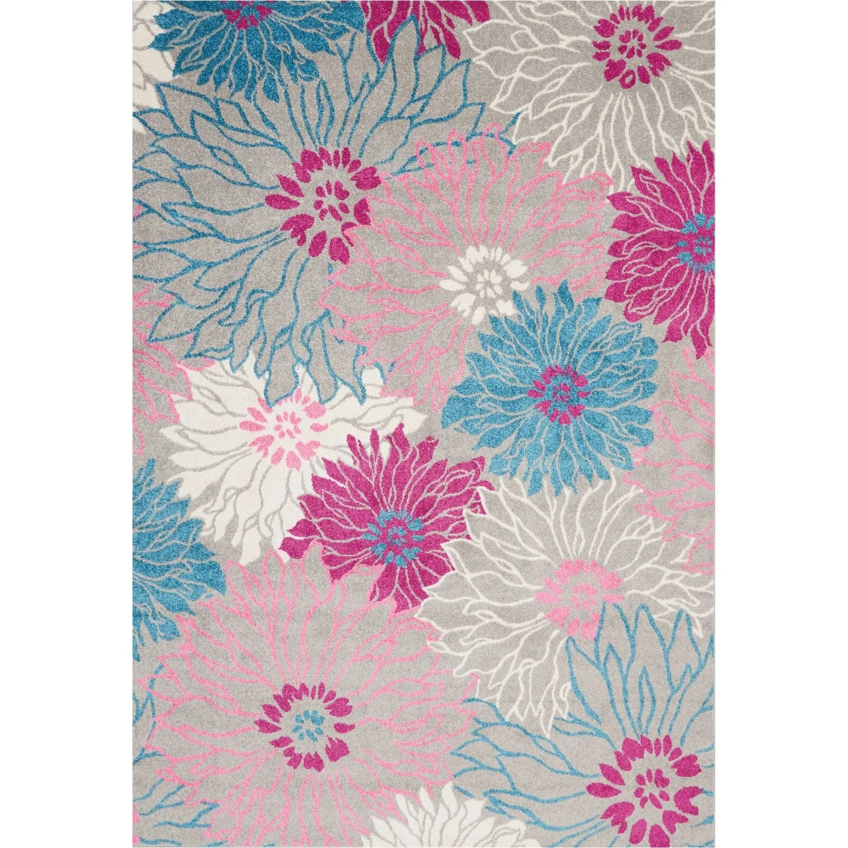 Nourison Passion Abstract Modern Floral Area Rug