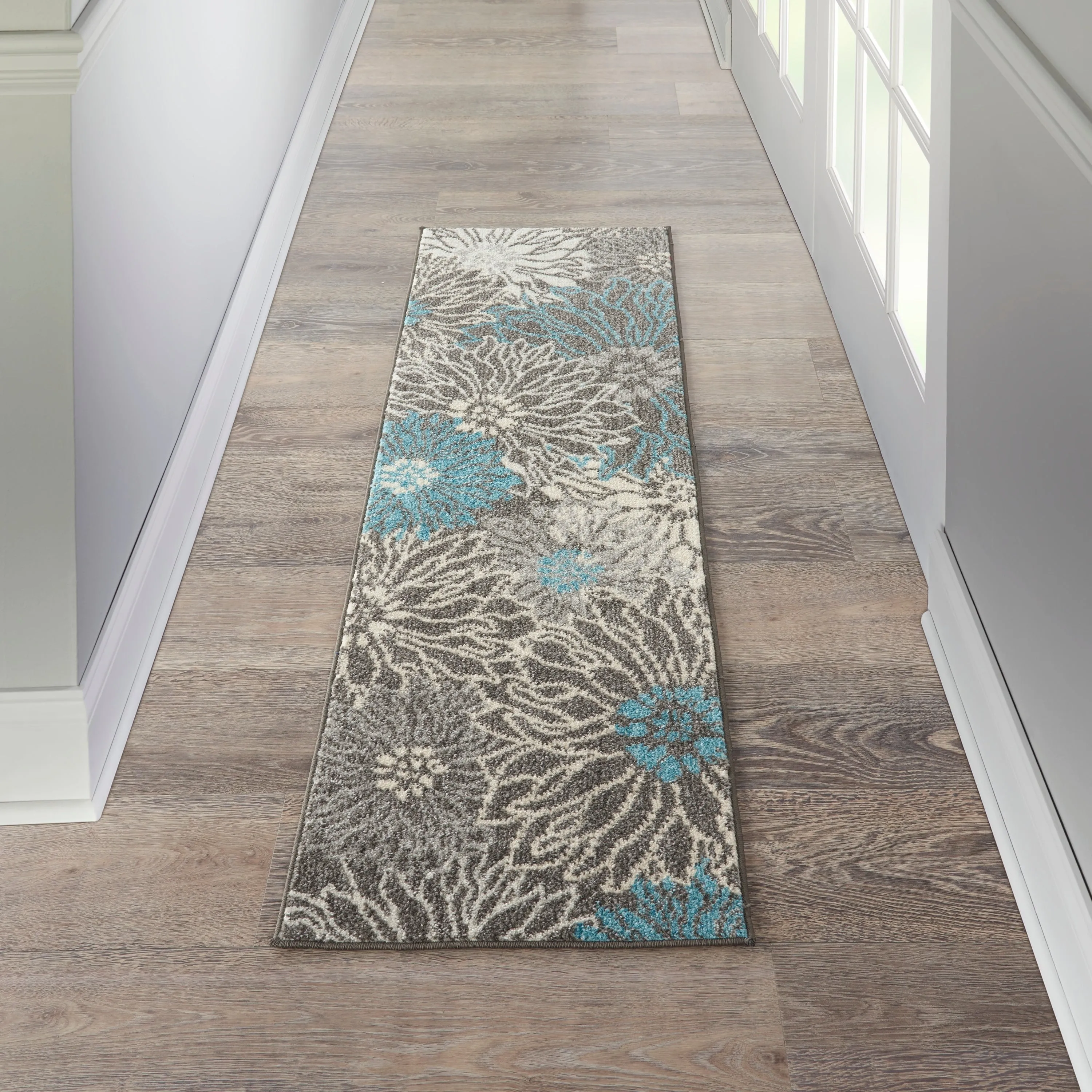 Nourison Passion Abstract Modern Floral Area Rug