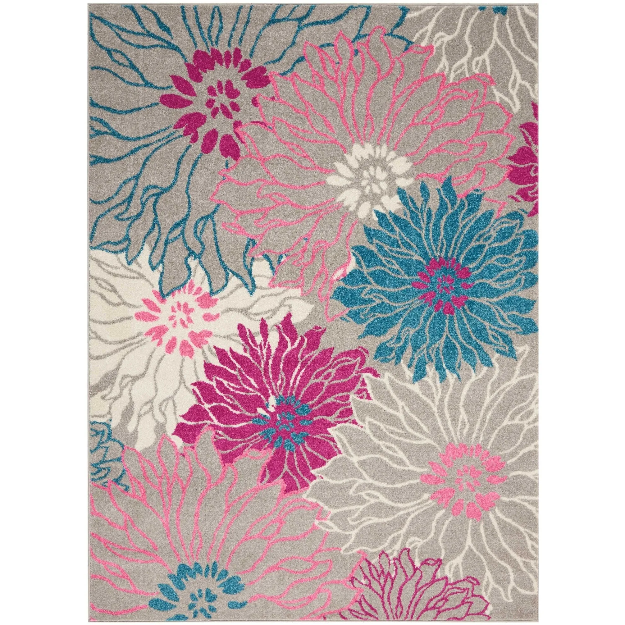 Nourison Passion Abstract Modern Floral Area Rug
