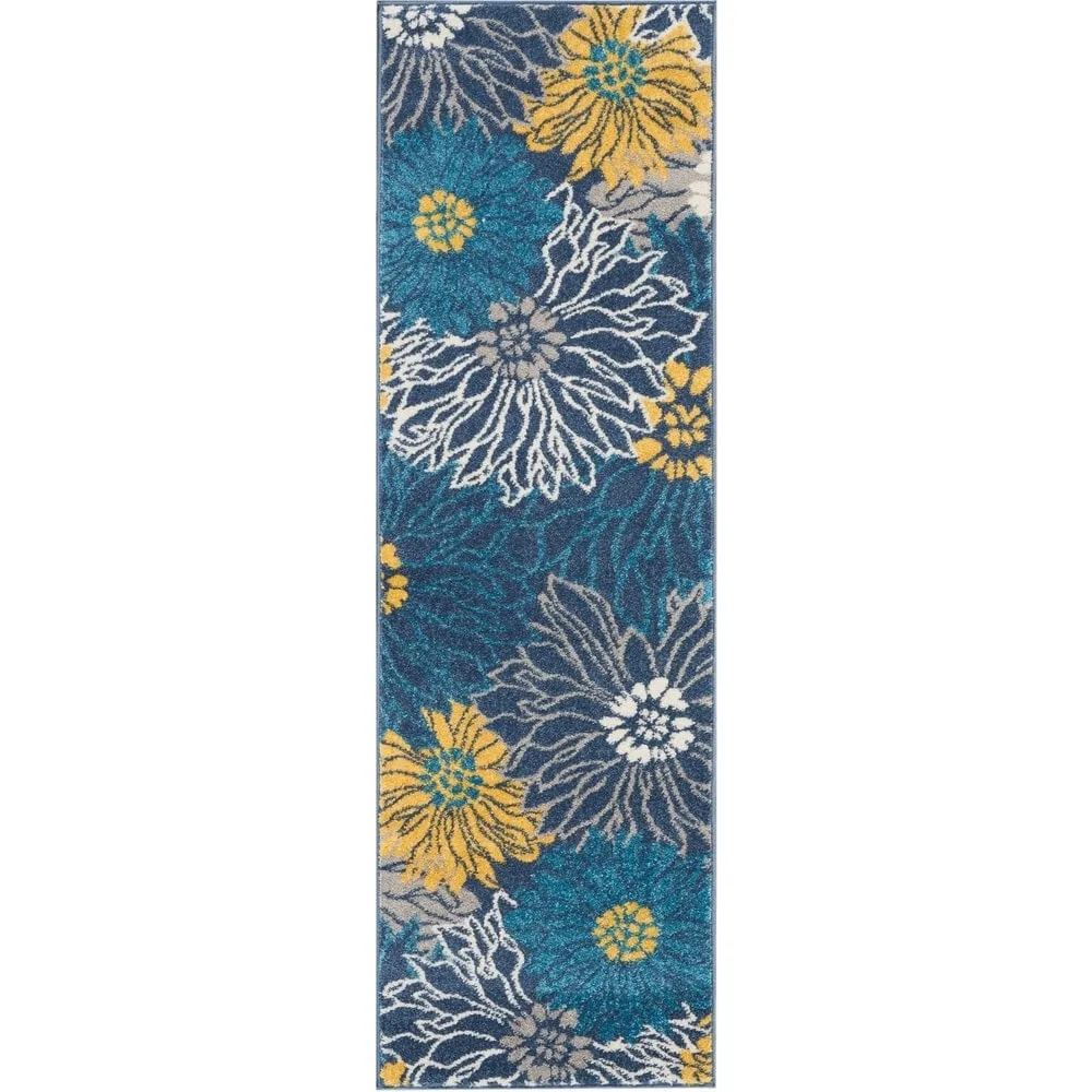 Nourison Passion Abstract Modern Floral Area Rug