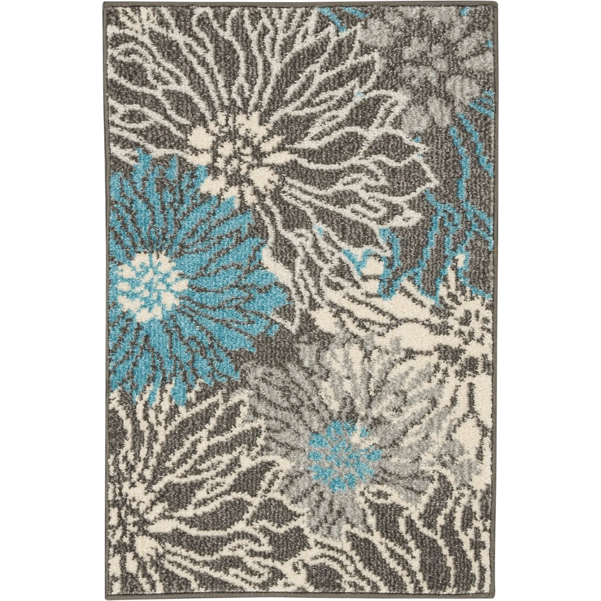 Nourison Passion Abstract Modern Floral Area Rug