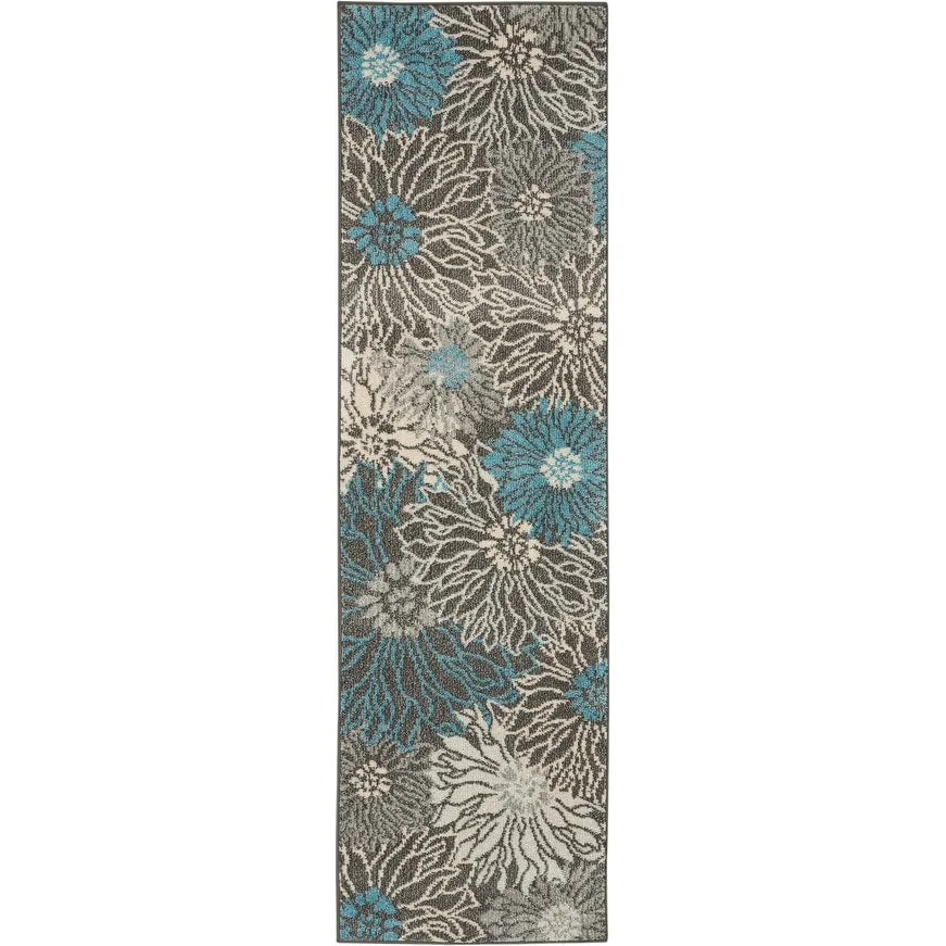 Nourison Passion Abstract Modern Floral Area Rug
