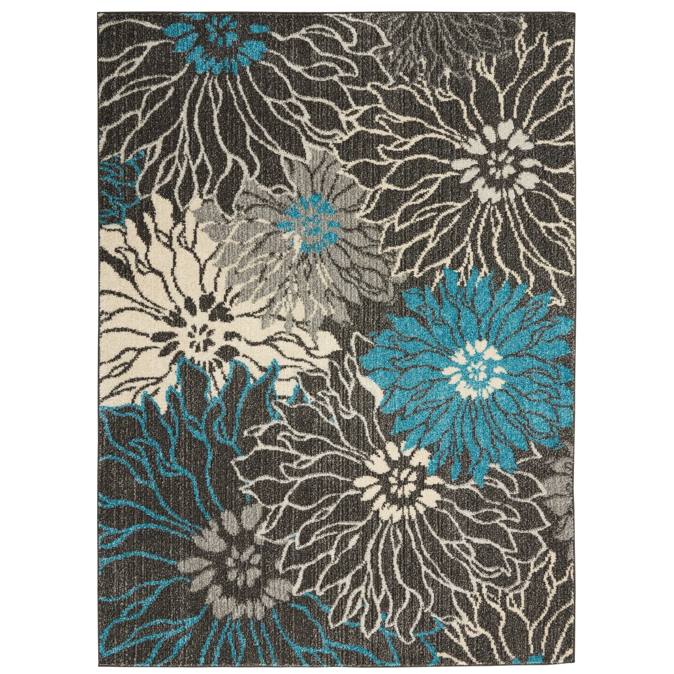 Nourison Passion Abstract Modern Floral Area Rug