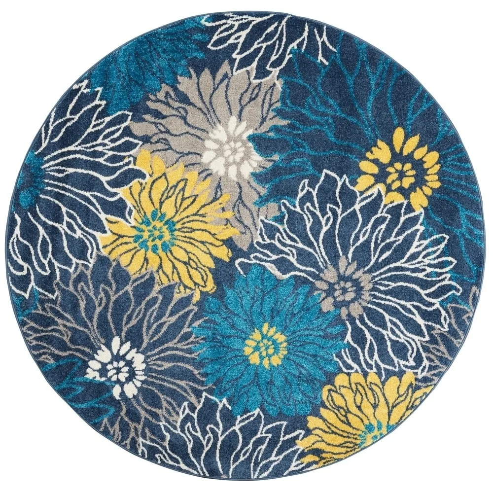 Nourison Passion Abstract Modern Floral Area Rug