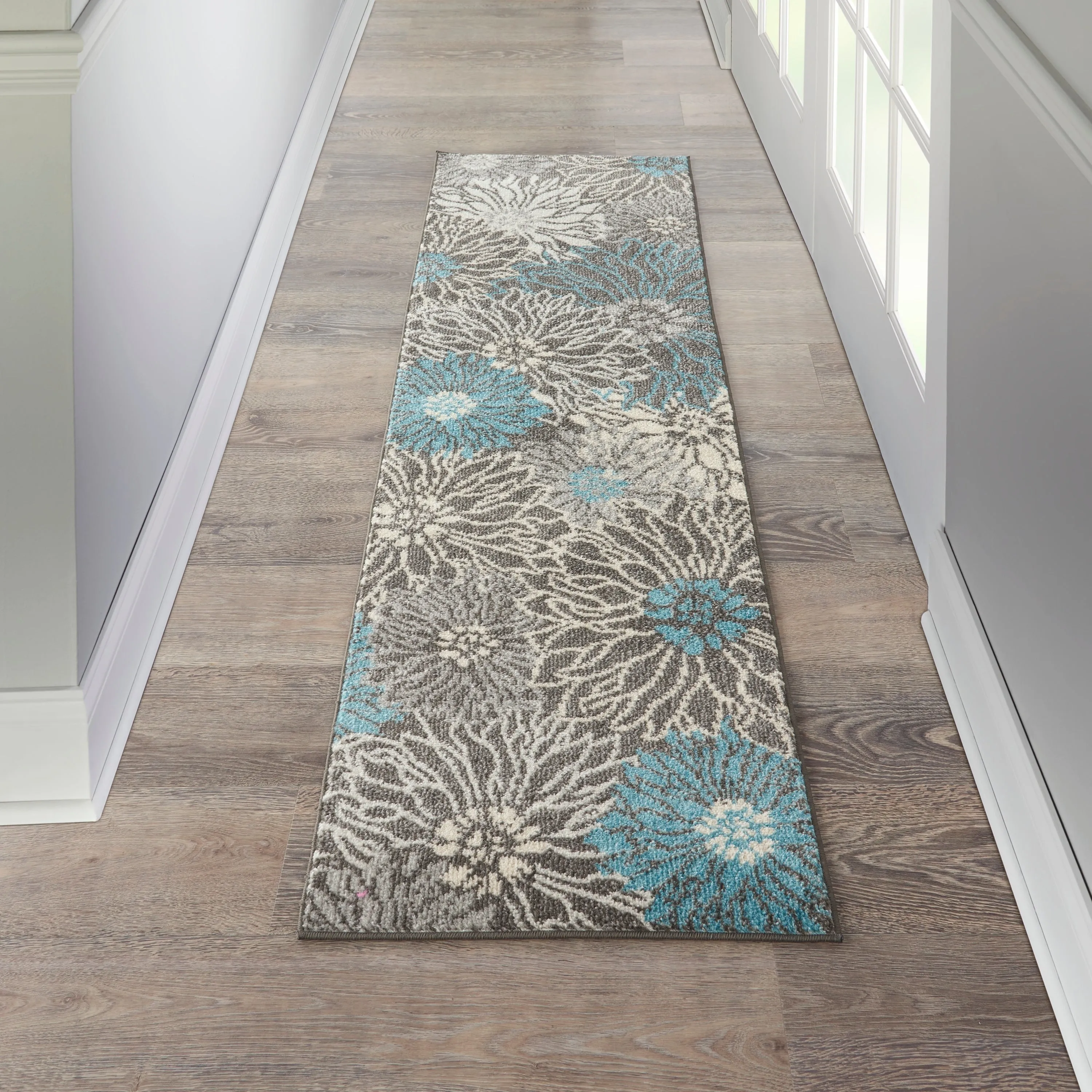 Nourison Passion Abstract Modern Floral Area Rug