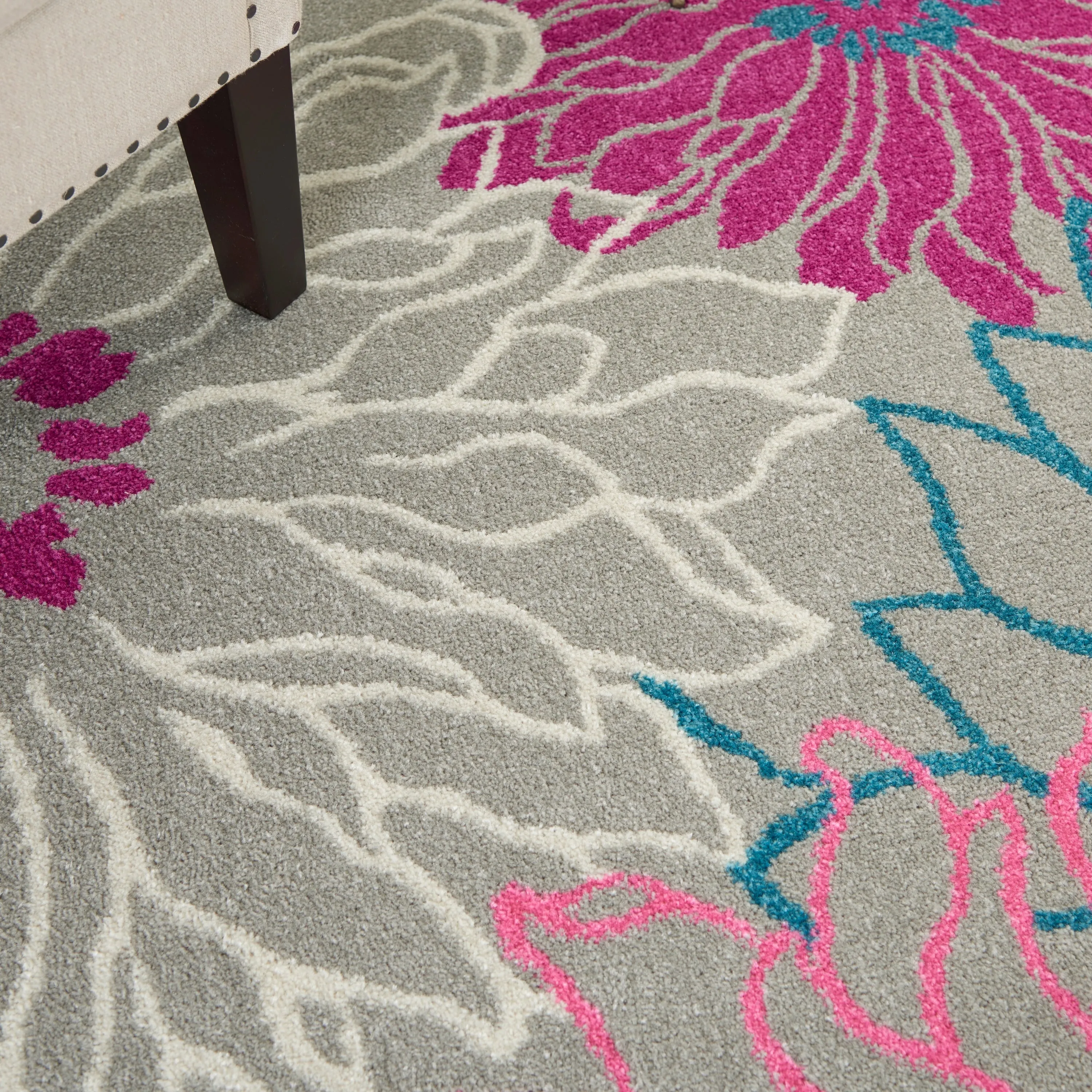 Nourison Passion Abstract Modern Floral Area Rug
