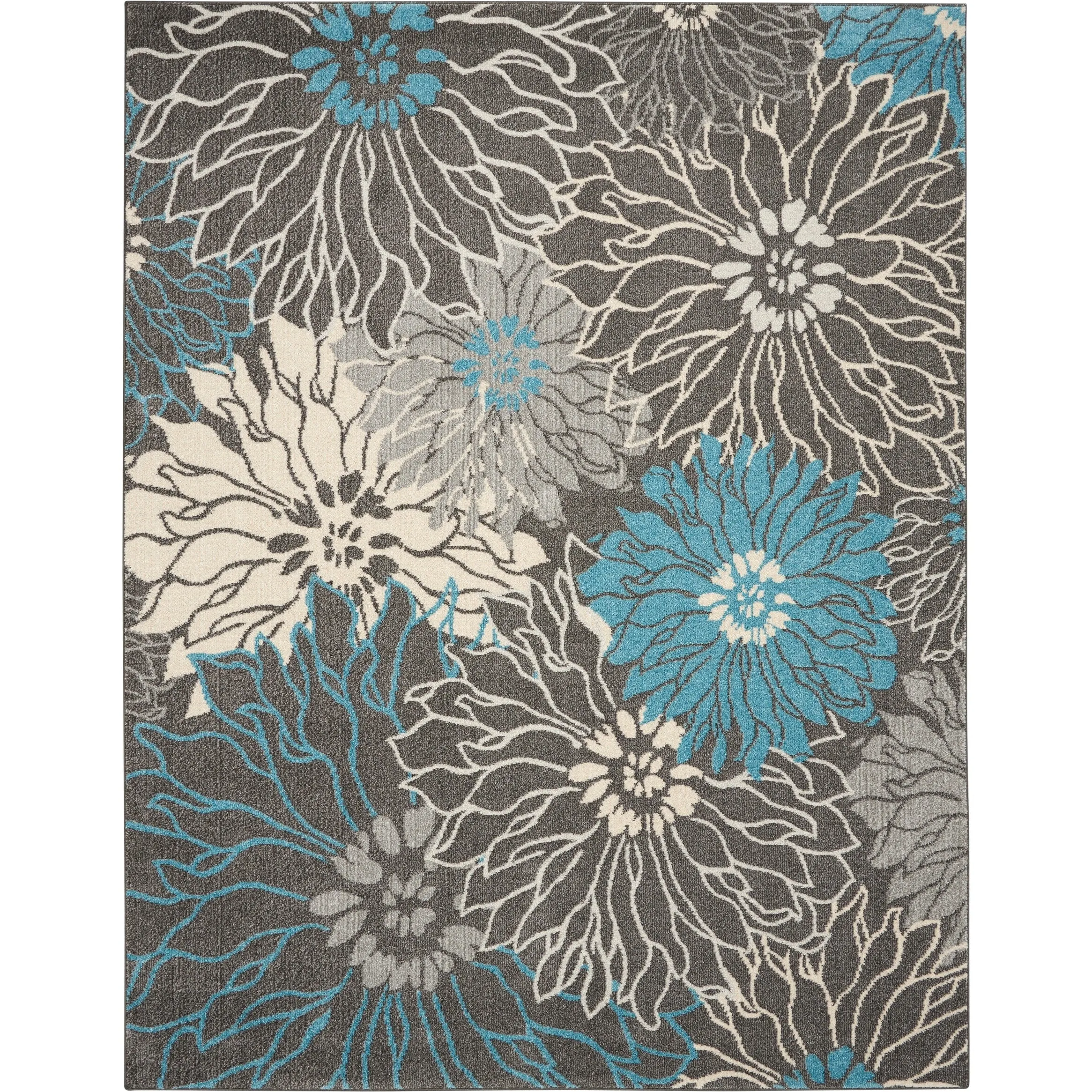 Nourison Passion Abstract Modern Floral Area Rug