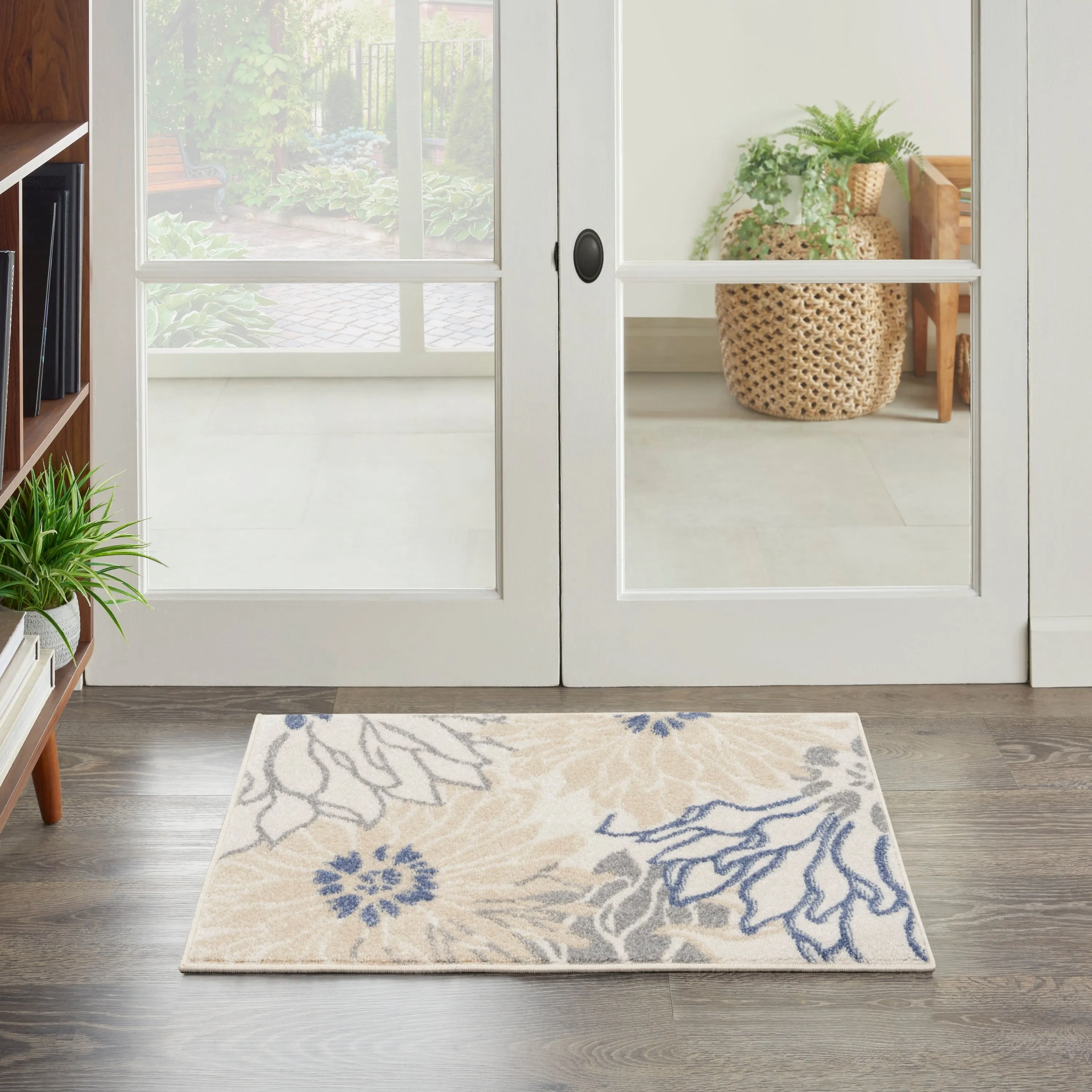 Nourison Passion Abstract Modern Floral Area Rug