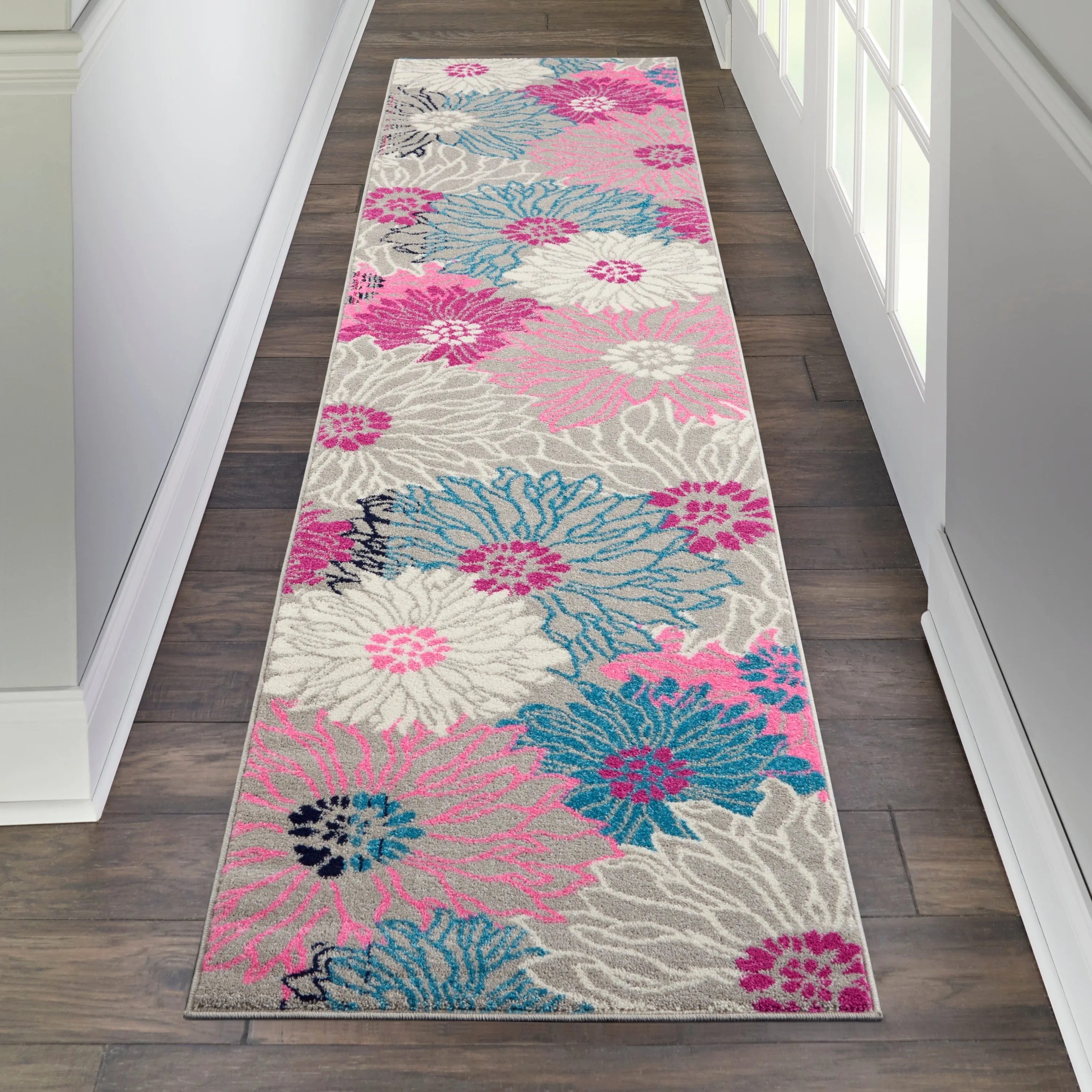 Nourison Passion Abstract Modern Floral Area Rug