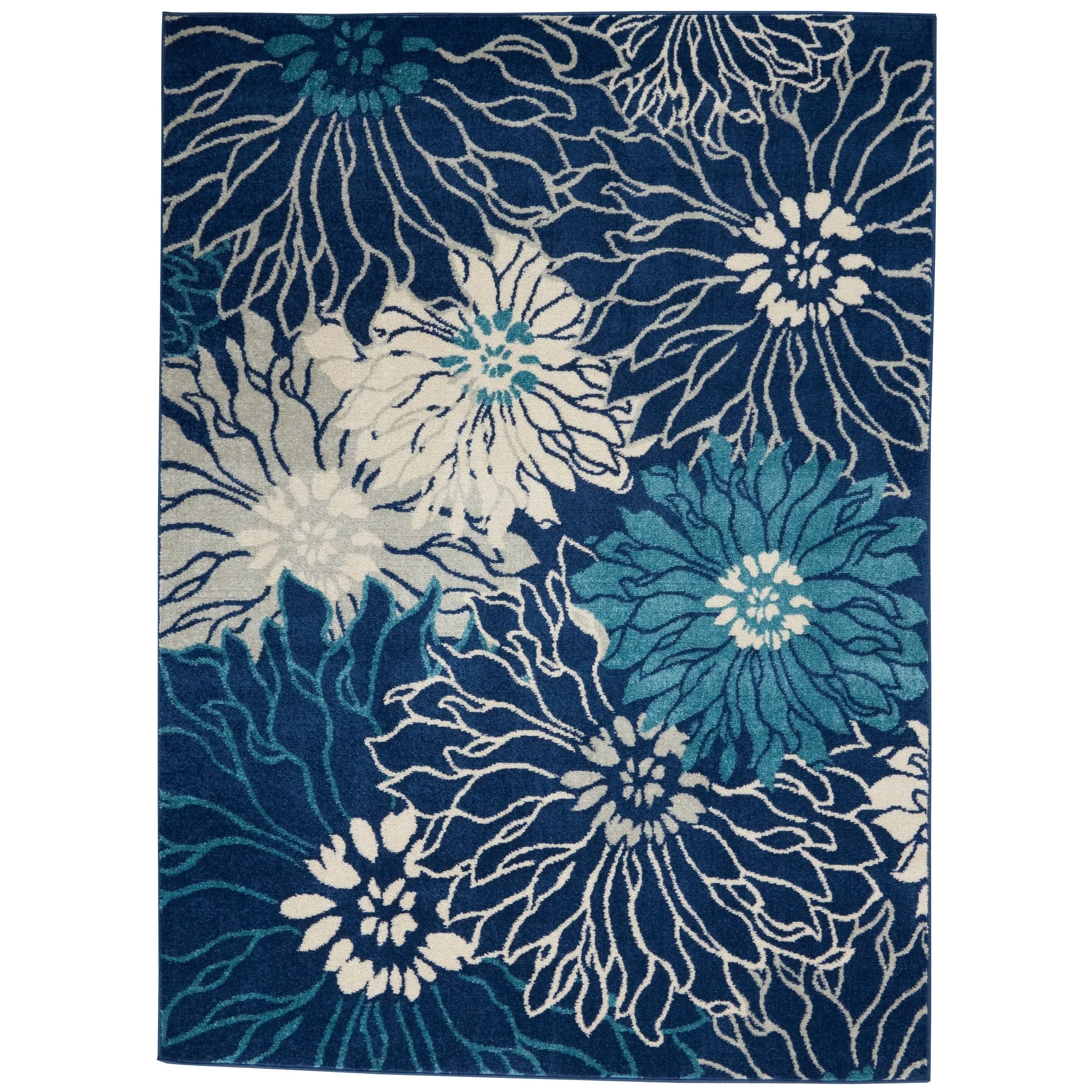 Nourison Passion Abstract Modern Floral Area Rug