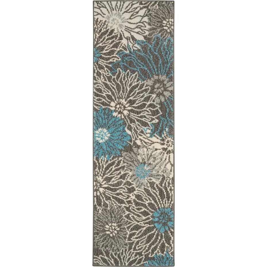 Nourison Passion Abstract Modern Floral Area Rug