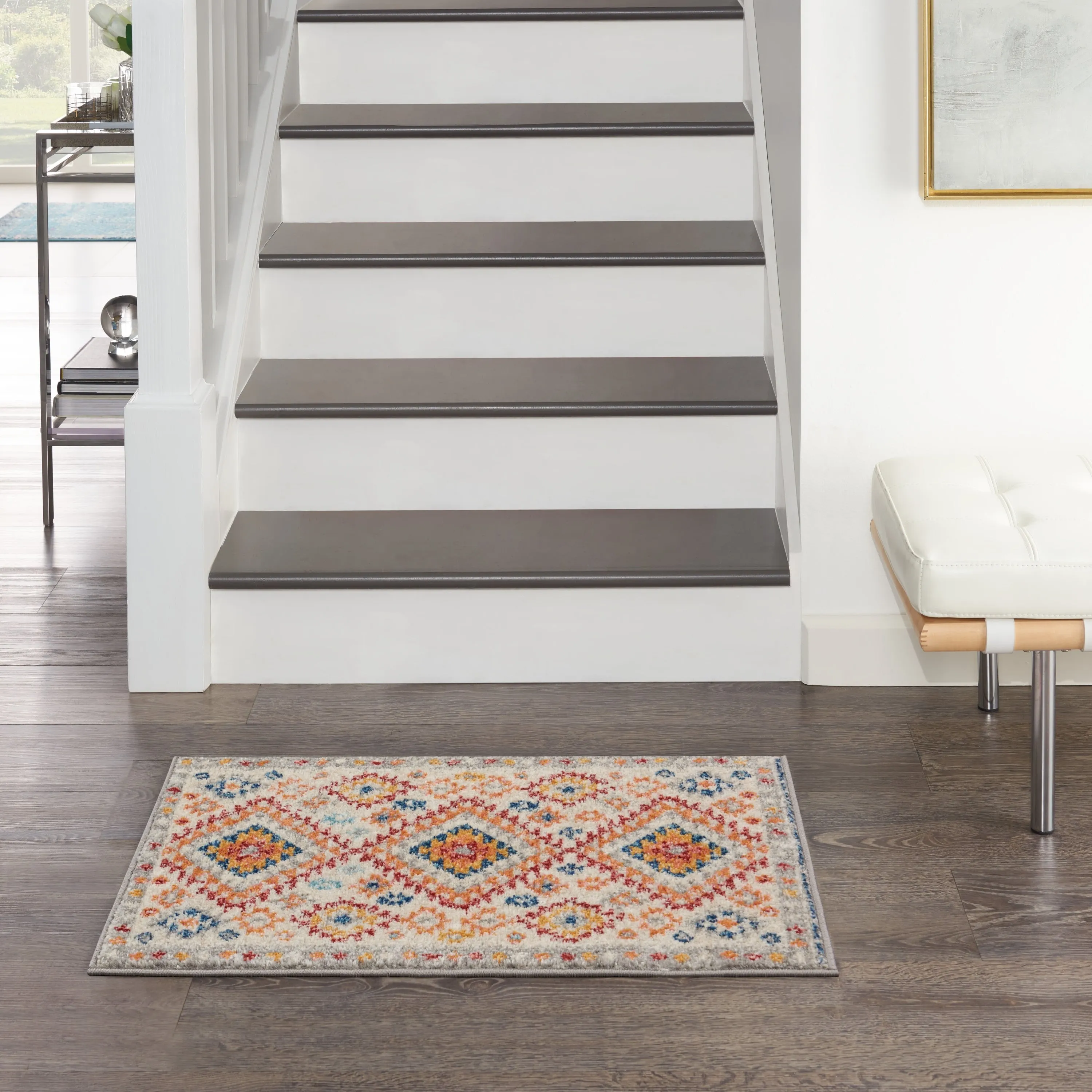 Nourison Passion Modern Boho Tribal Area Rug