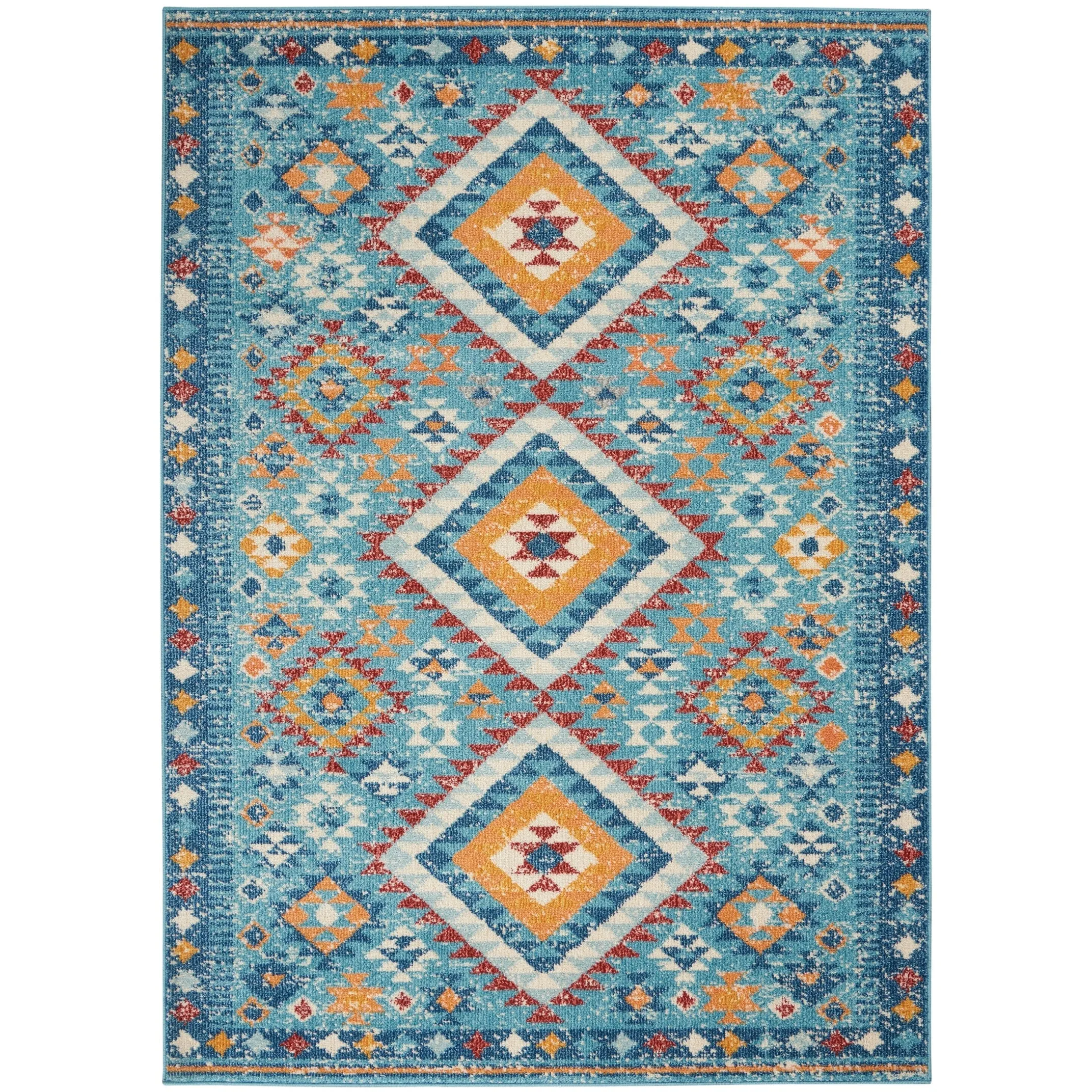 Nourison Passion Modern Boho Tribal Area Rug