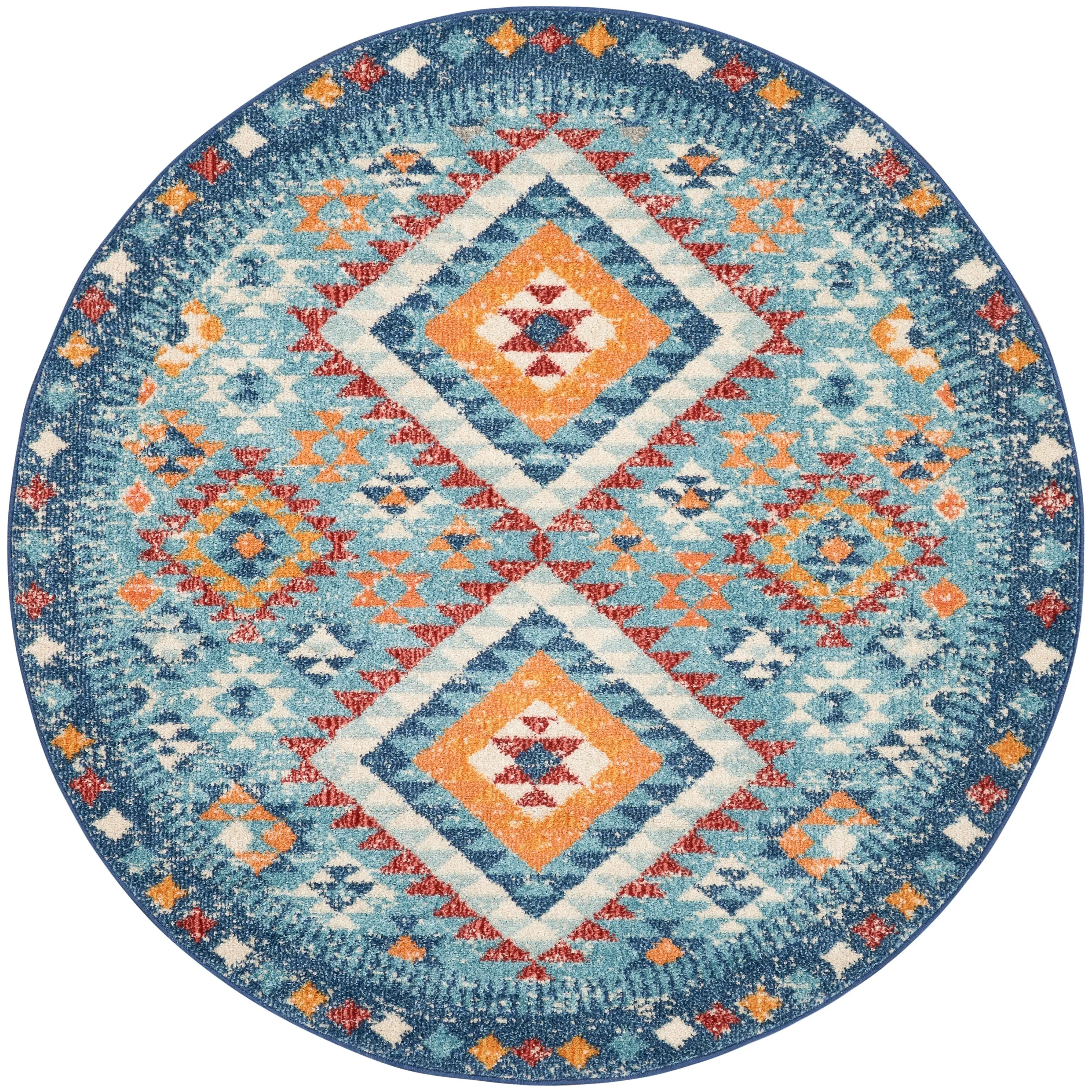 Nourison Passion Modern Boho Tribal Area Rug