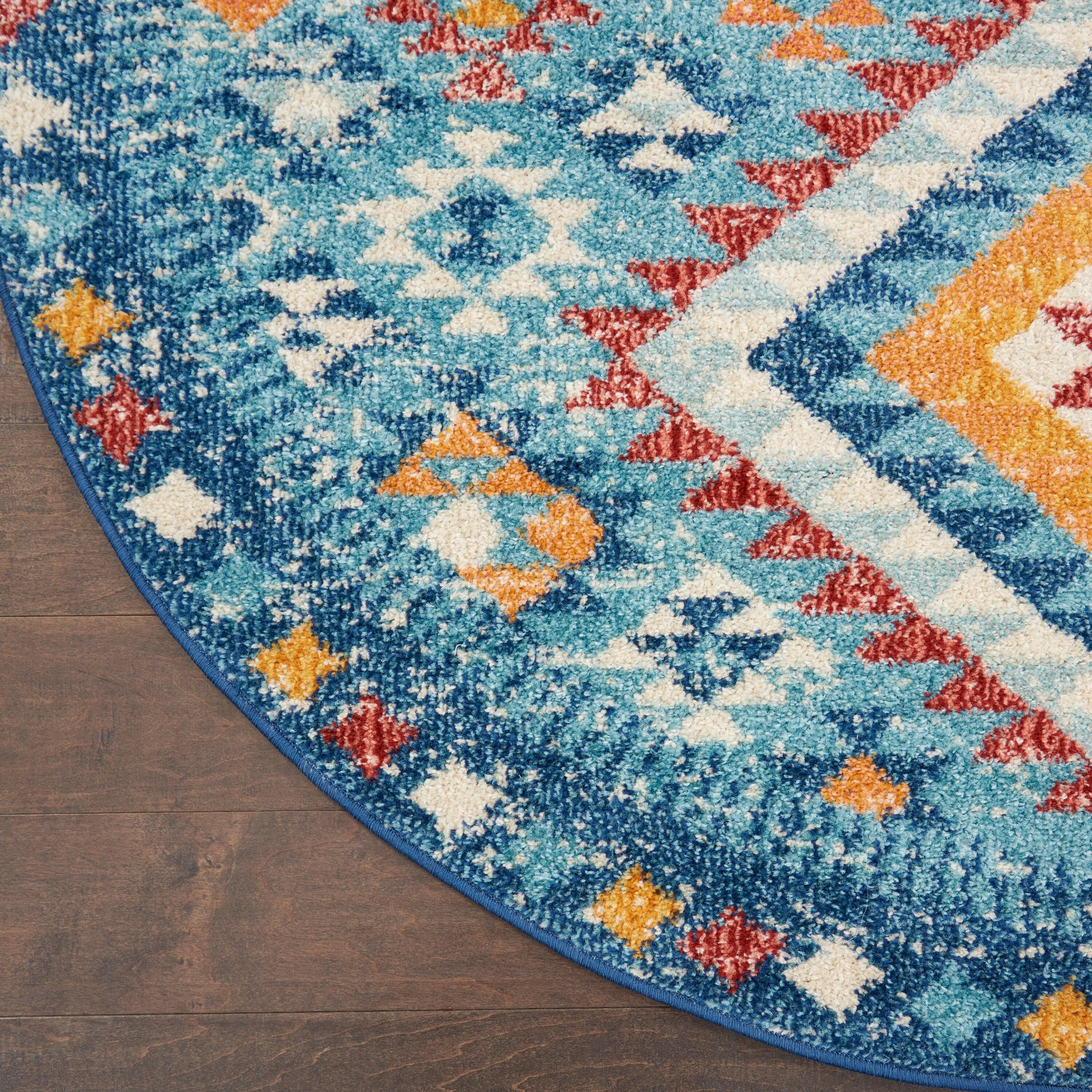 Nourison Passion Modern Boho Tribal Area Rug