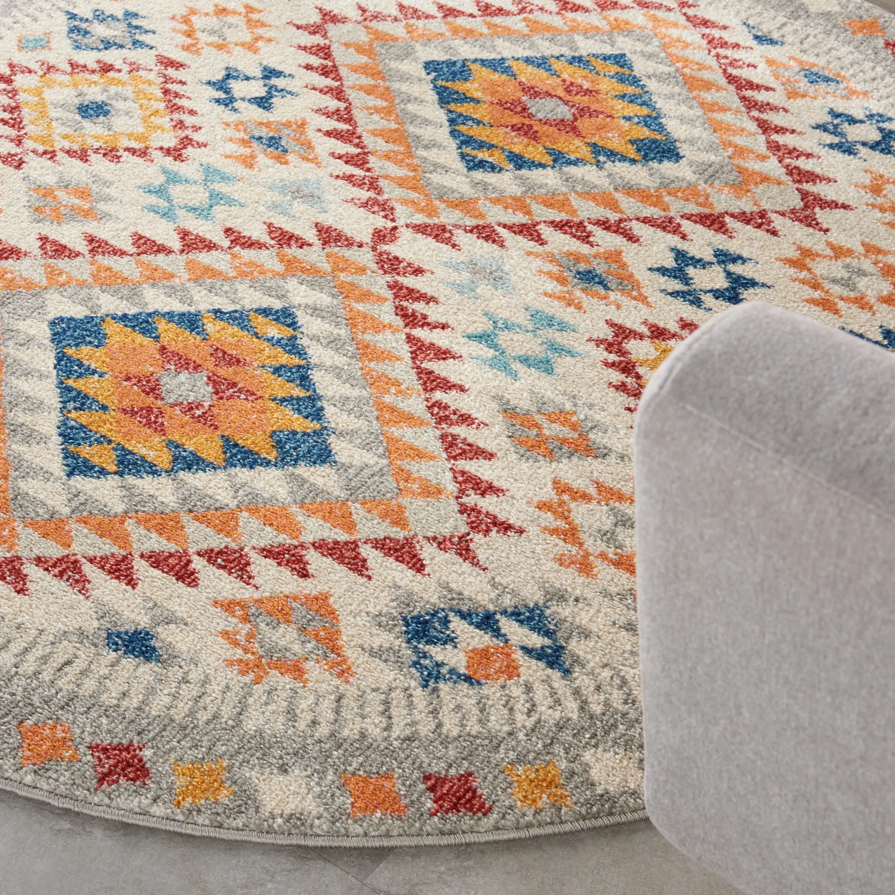 Nourison Passion Modern Boho Tribal Area Rug