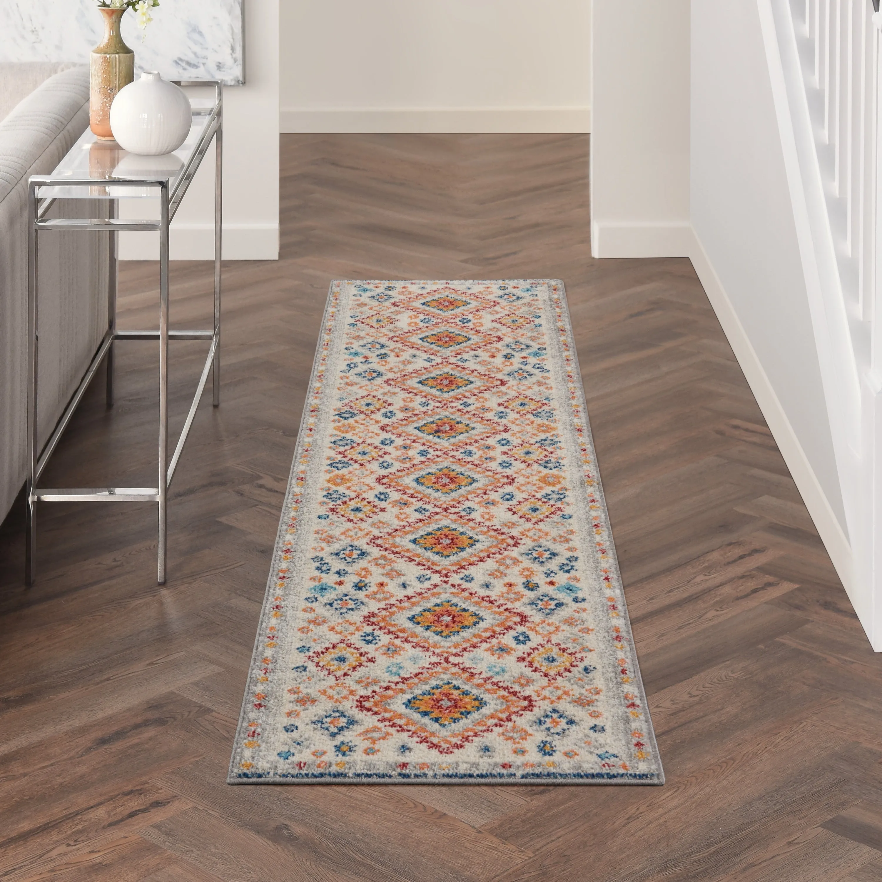 Nourison Passion Modern Boho Tribal Area Rug