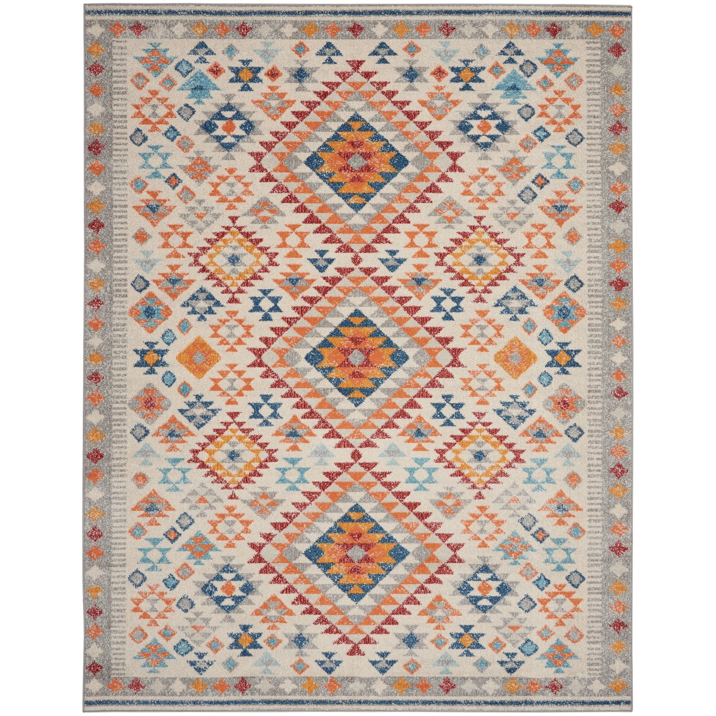 Nourison Passion Modern Boho Tribal Area Rug