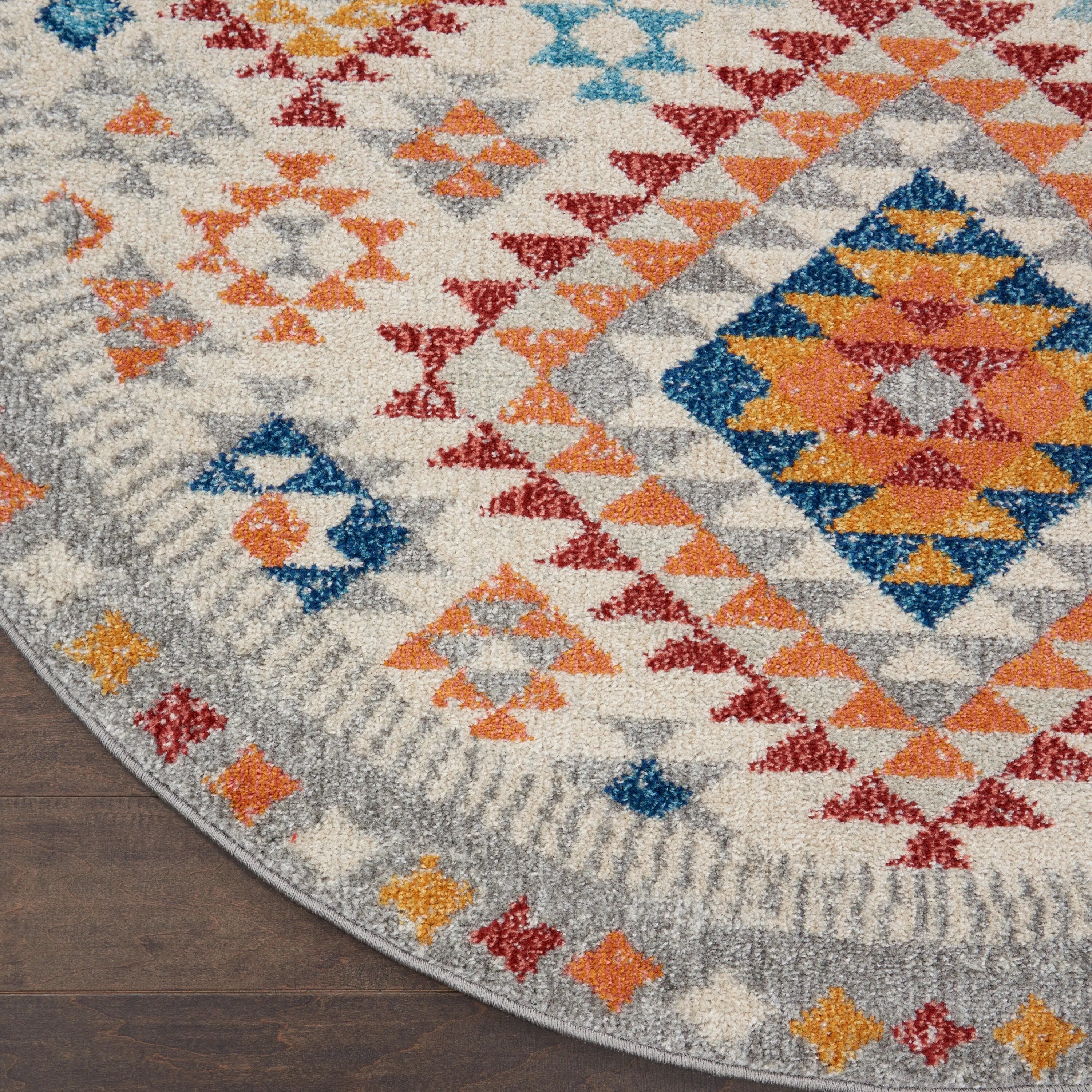 Nourison Passion Modern Boho Tribal Area Rug