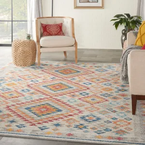 Nourison Passion Modern Boho Tribal Area Rug