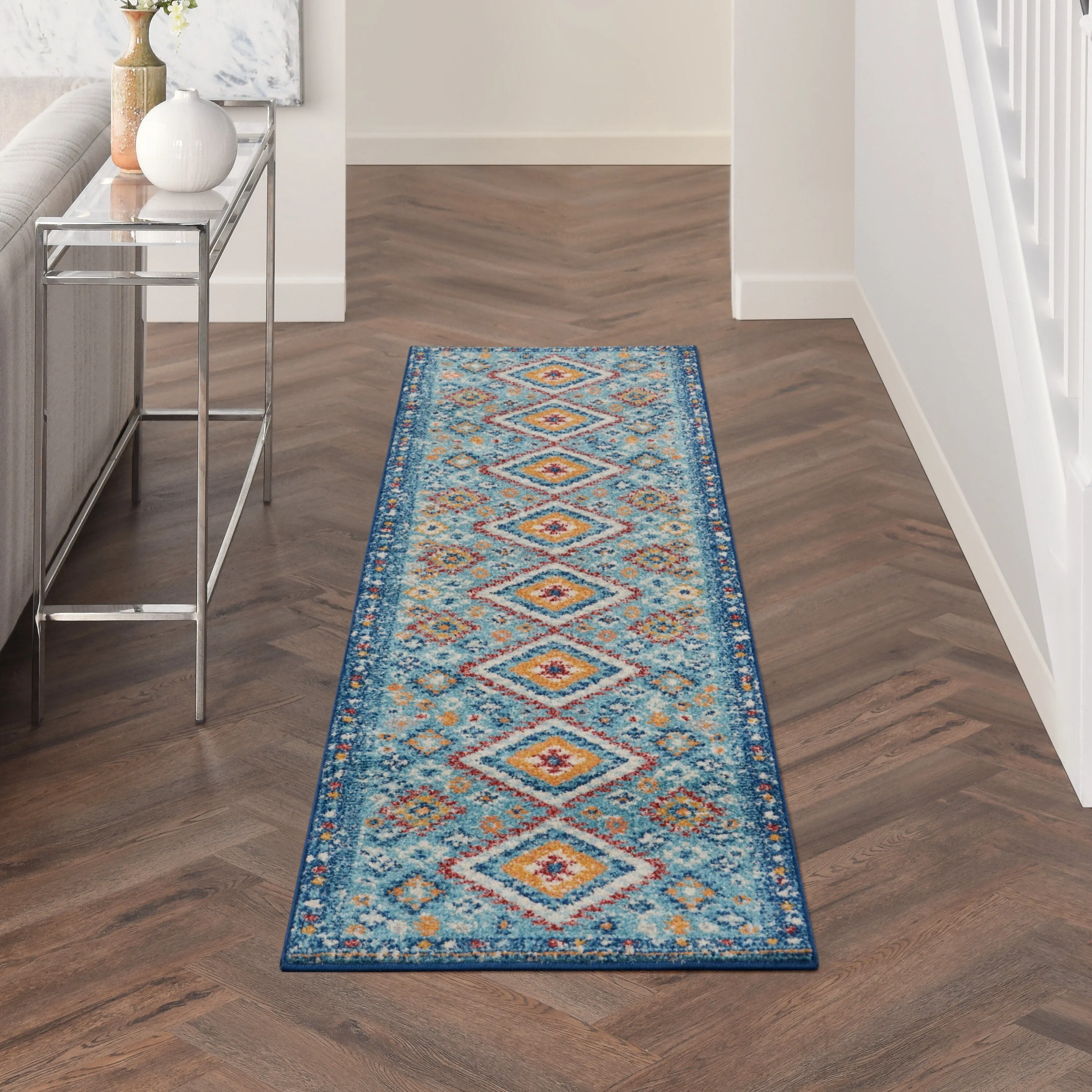 Nourison Passion Modern Boho Tribal Area Rug