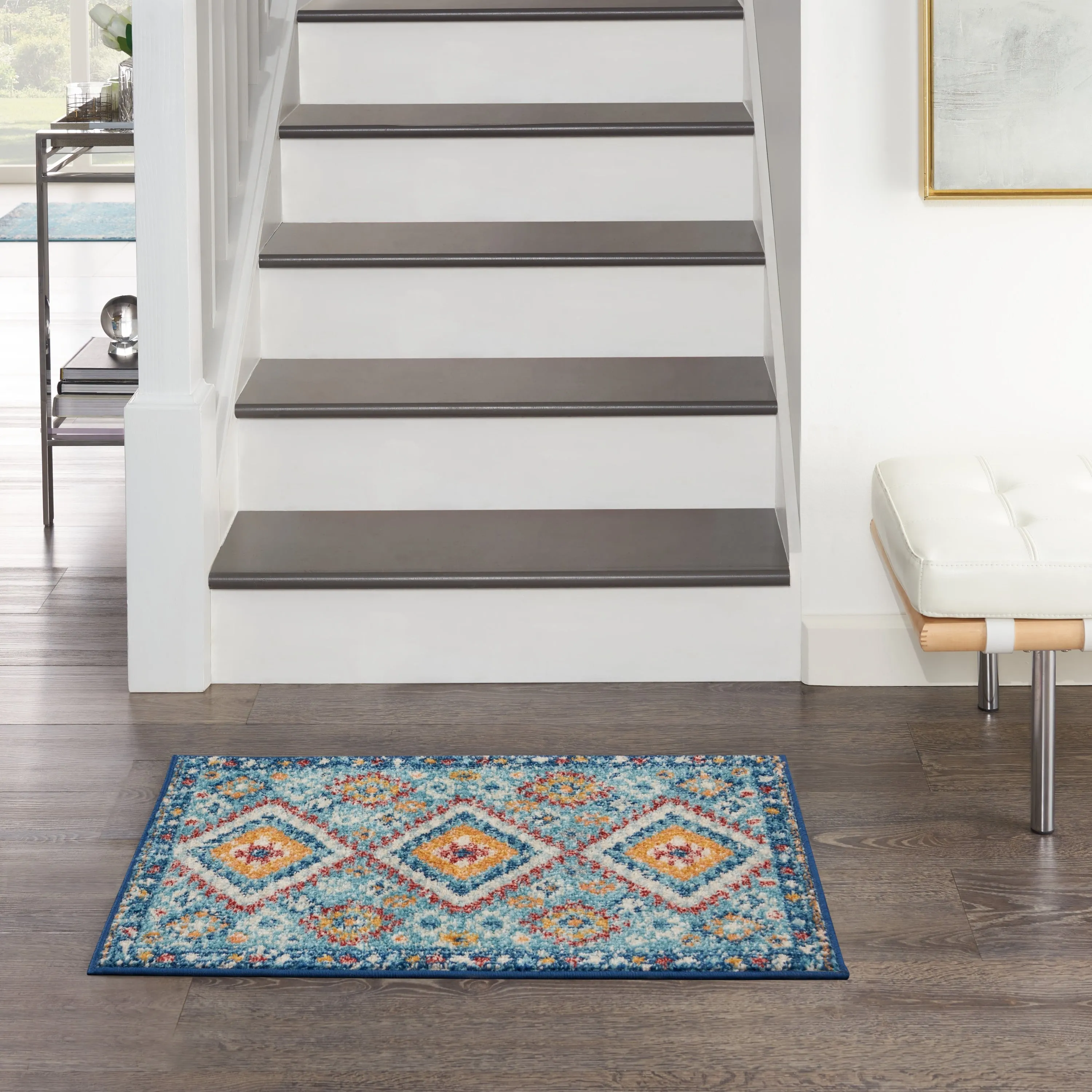 Nourison Passion Modern Boho Tribal Area Rug