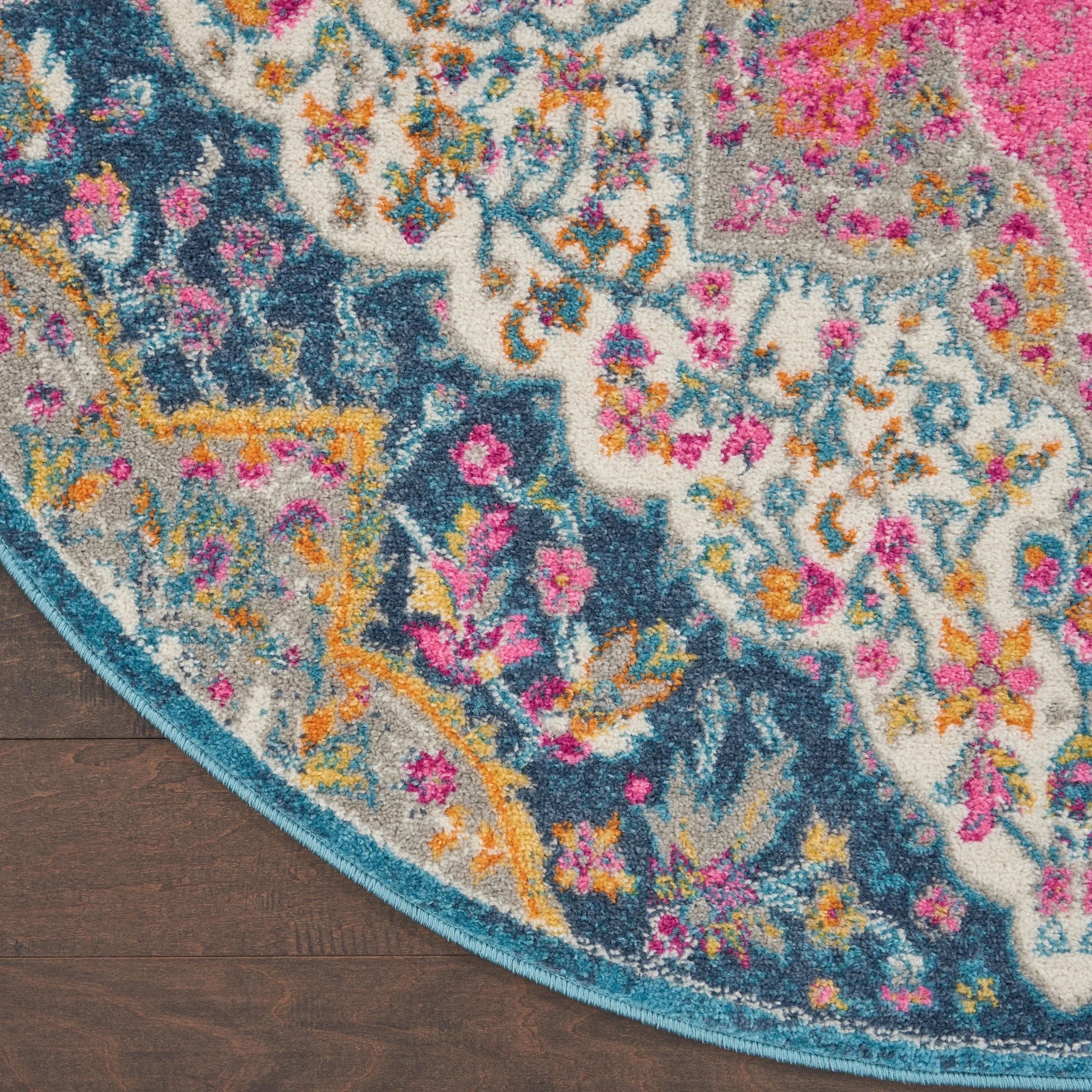 Nourison Passion Modern Persian Center Medallion Area Rug