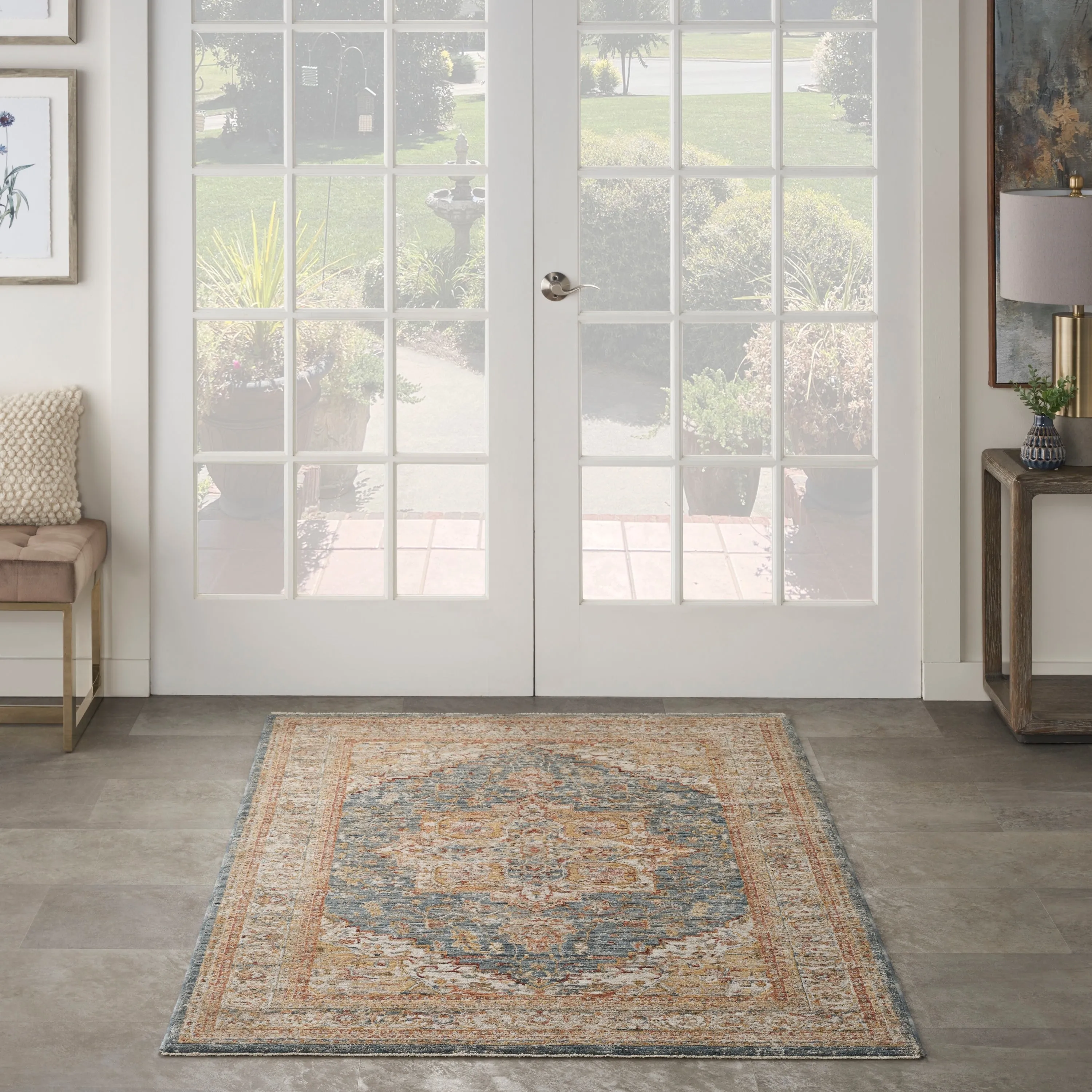 Nourison Petra Indoor only Persian Area Rug