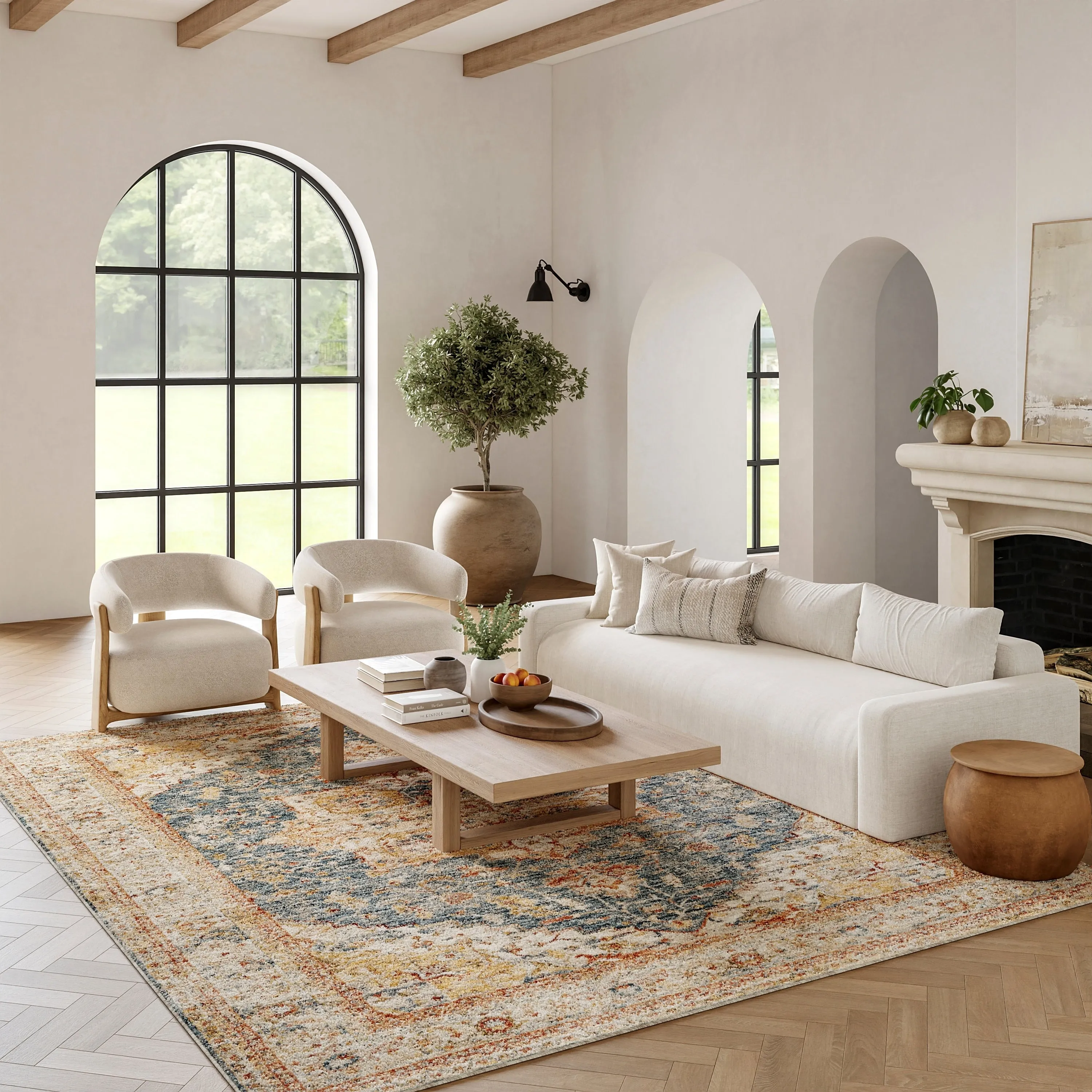 Nourison Petra Indoor only Persian Area Rug