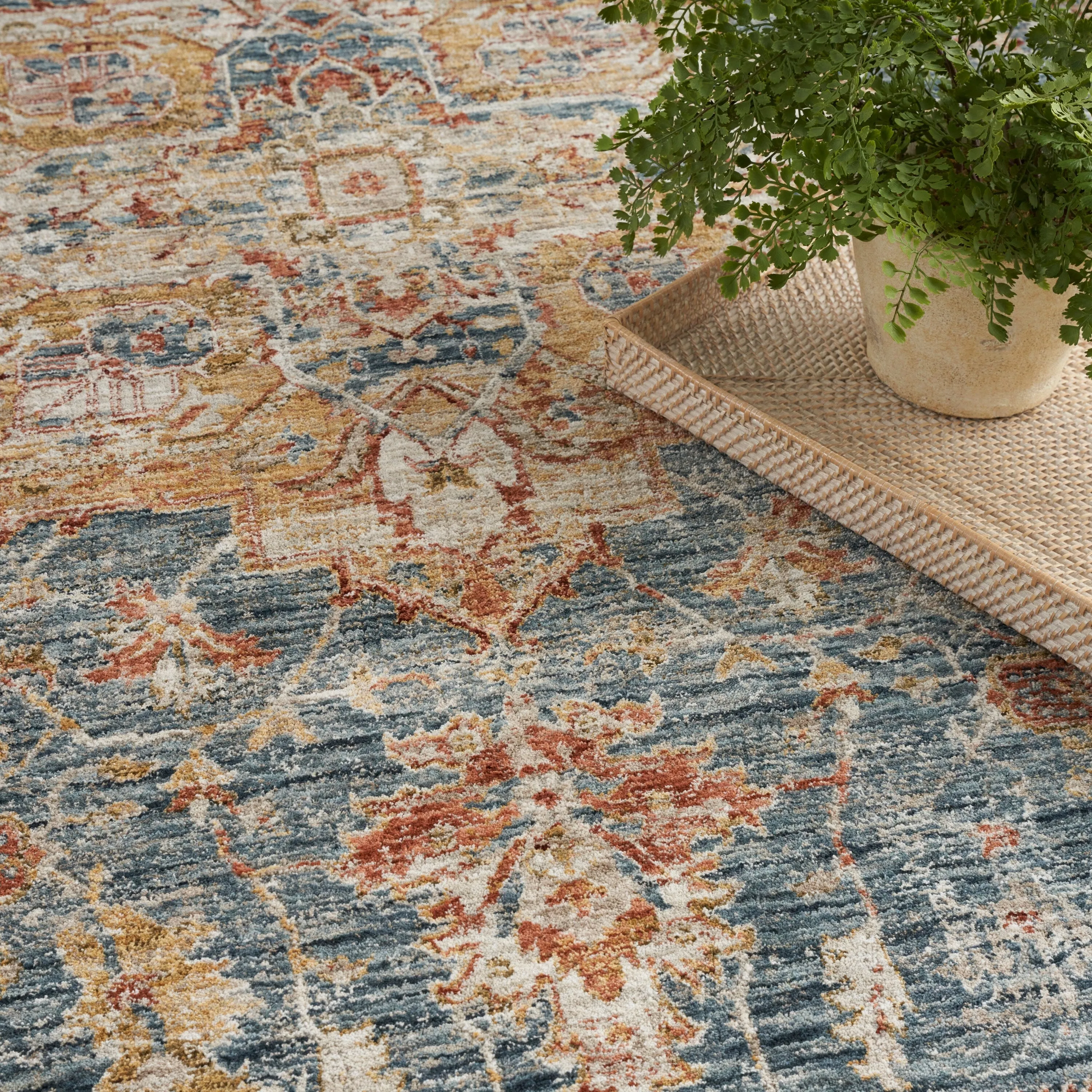 Nourison Petra Indoor only Persian Area Rug