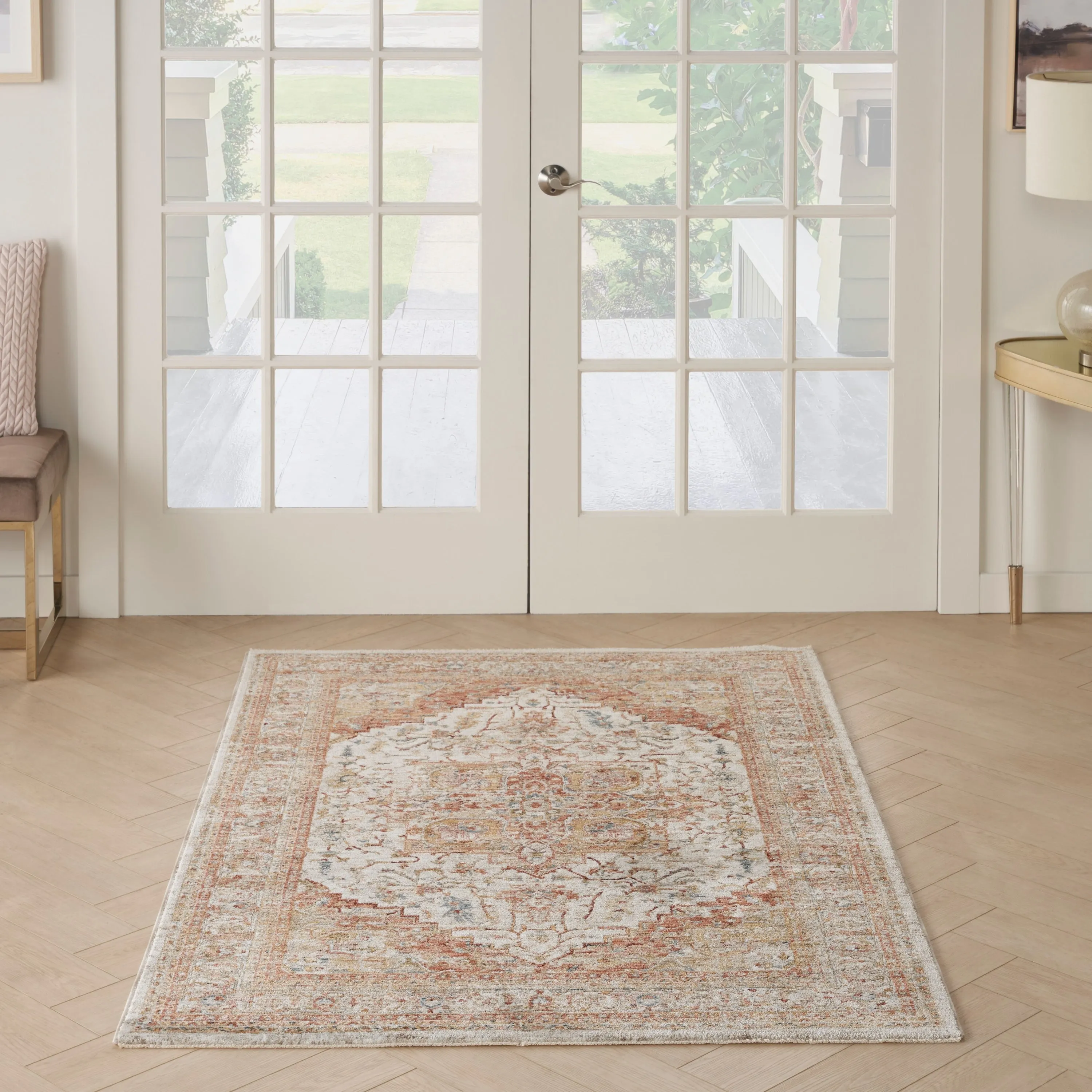 Nourison Petra Indoor only Persian Area Rug