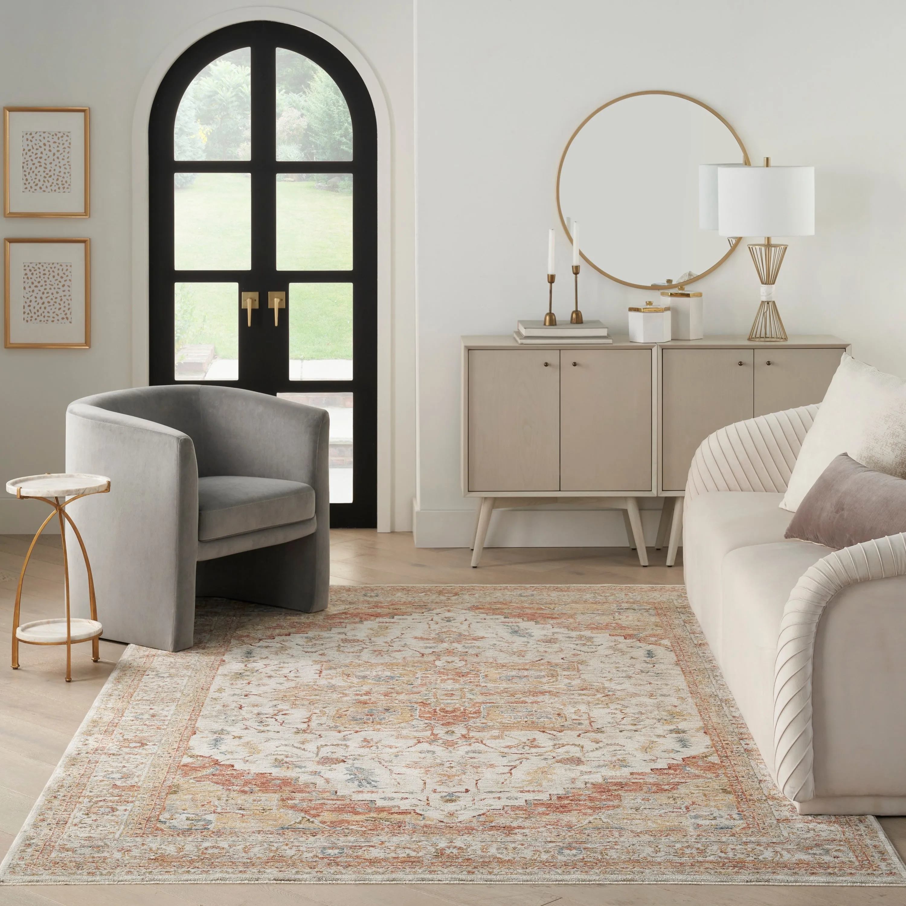 Nourison Petra Indoor only Persian Area Rug