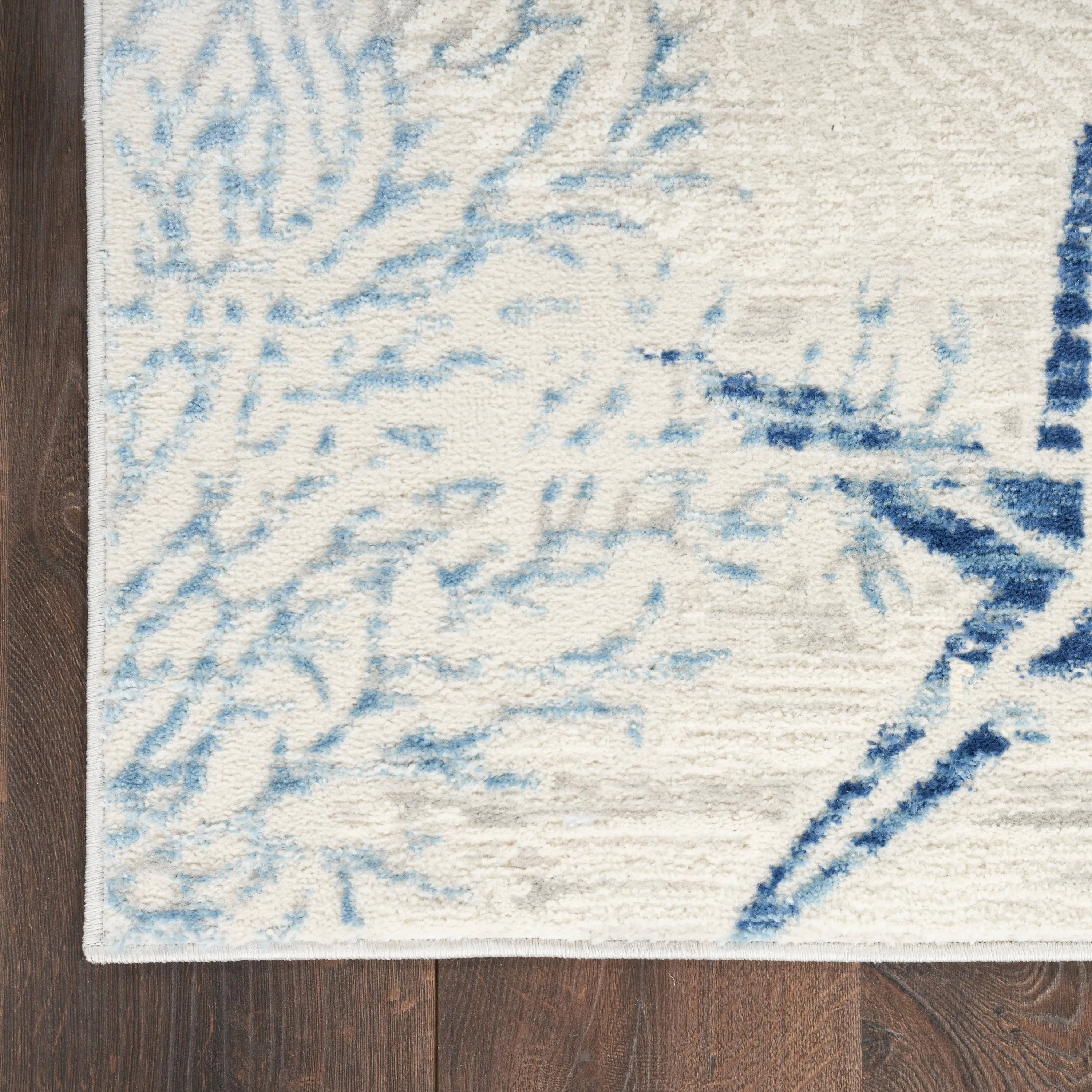 Nourison Pompeii Coastal Beach Shells and Coral Area Rug