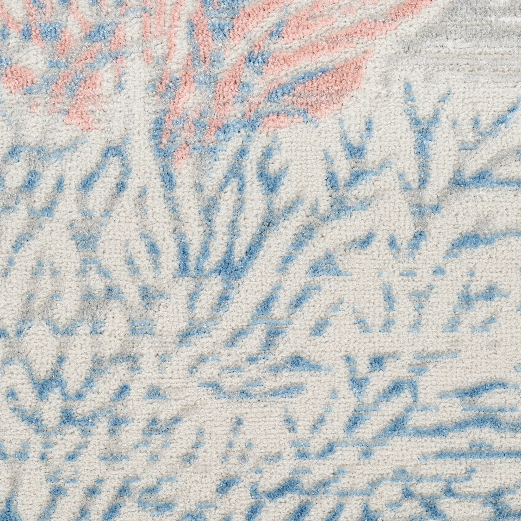 Nourison Pompeii Coastal Beach Shells and Coral Area Rug