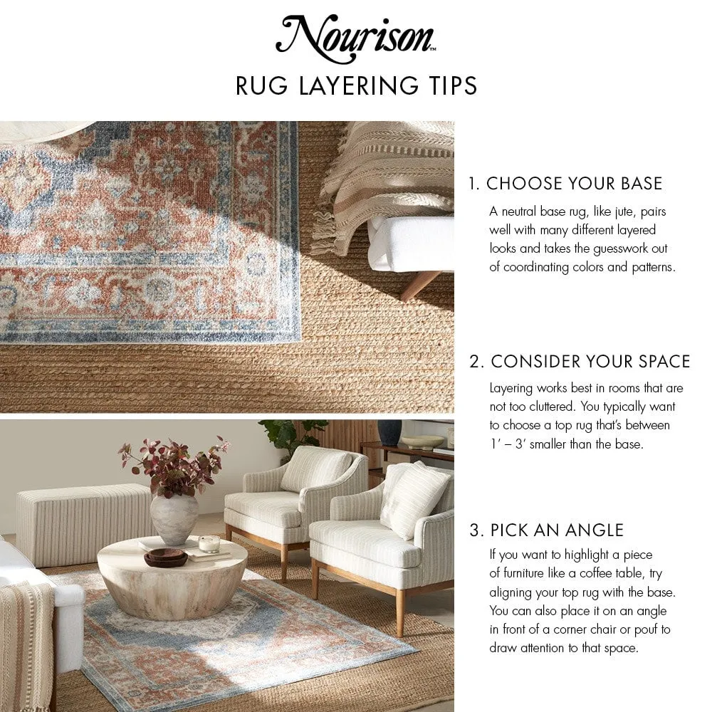 Nourison Positano Casual Modern Indoor/Outdoor Rug