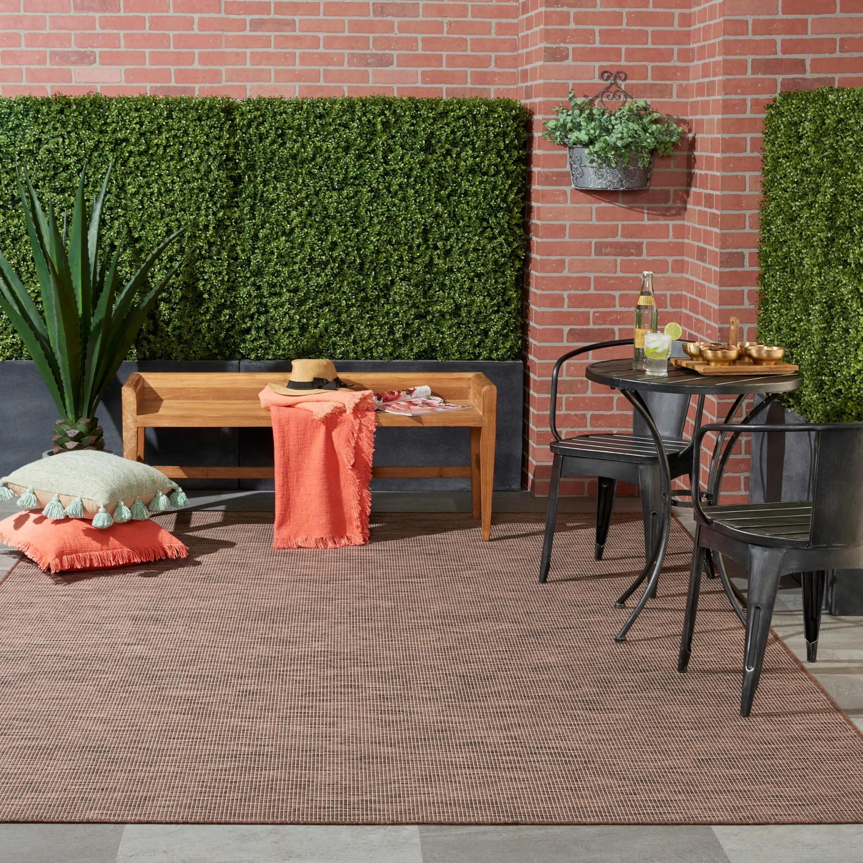 Nourison Positano Casual Modern Indoor/Outdoor Rug