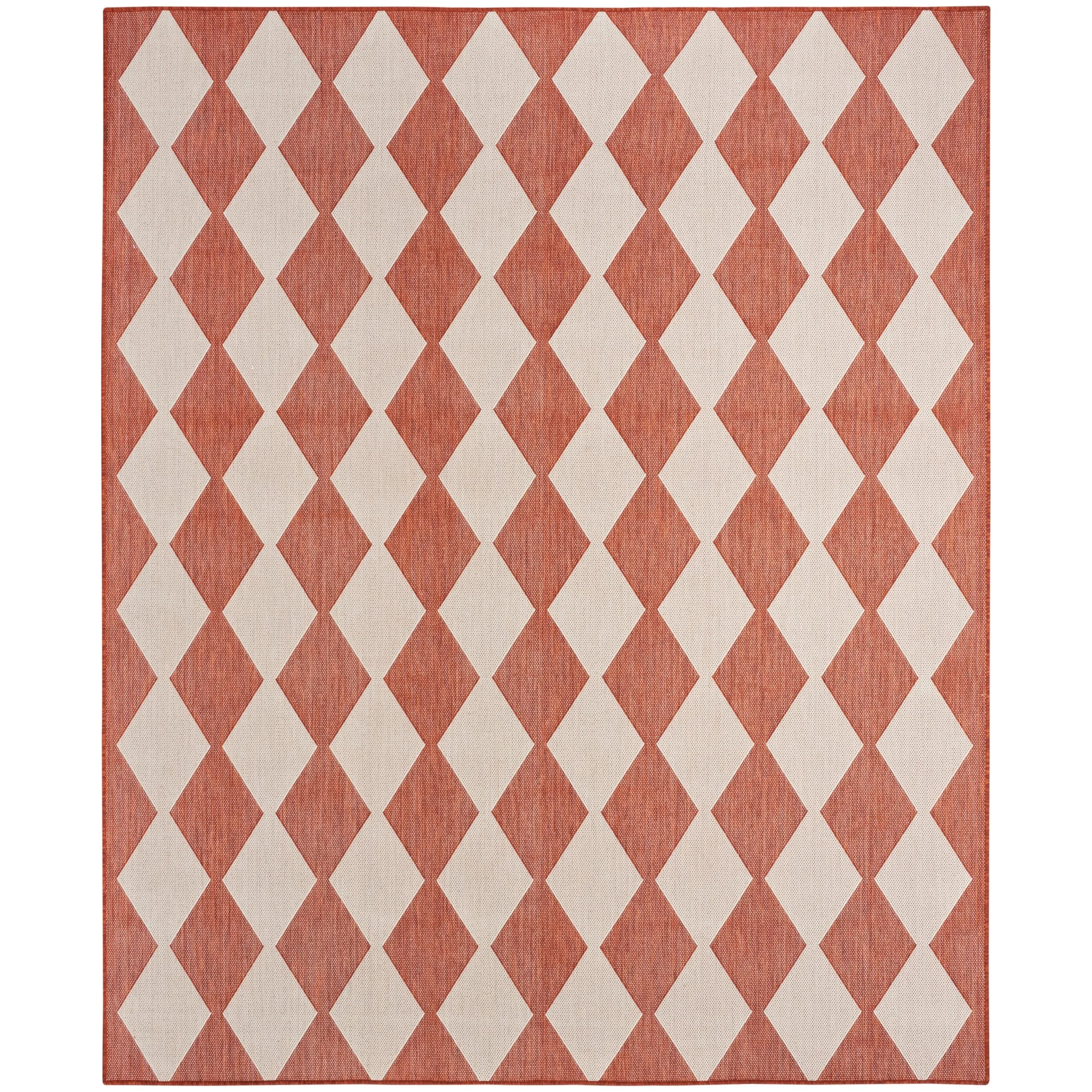Nourison Positano Indoor/Outdoor Geometric Area Rug