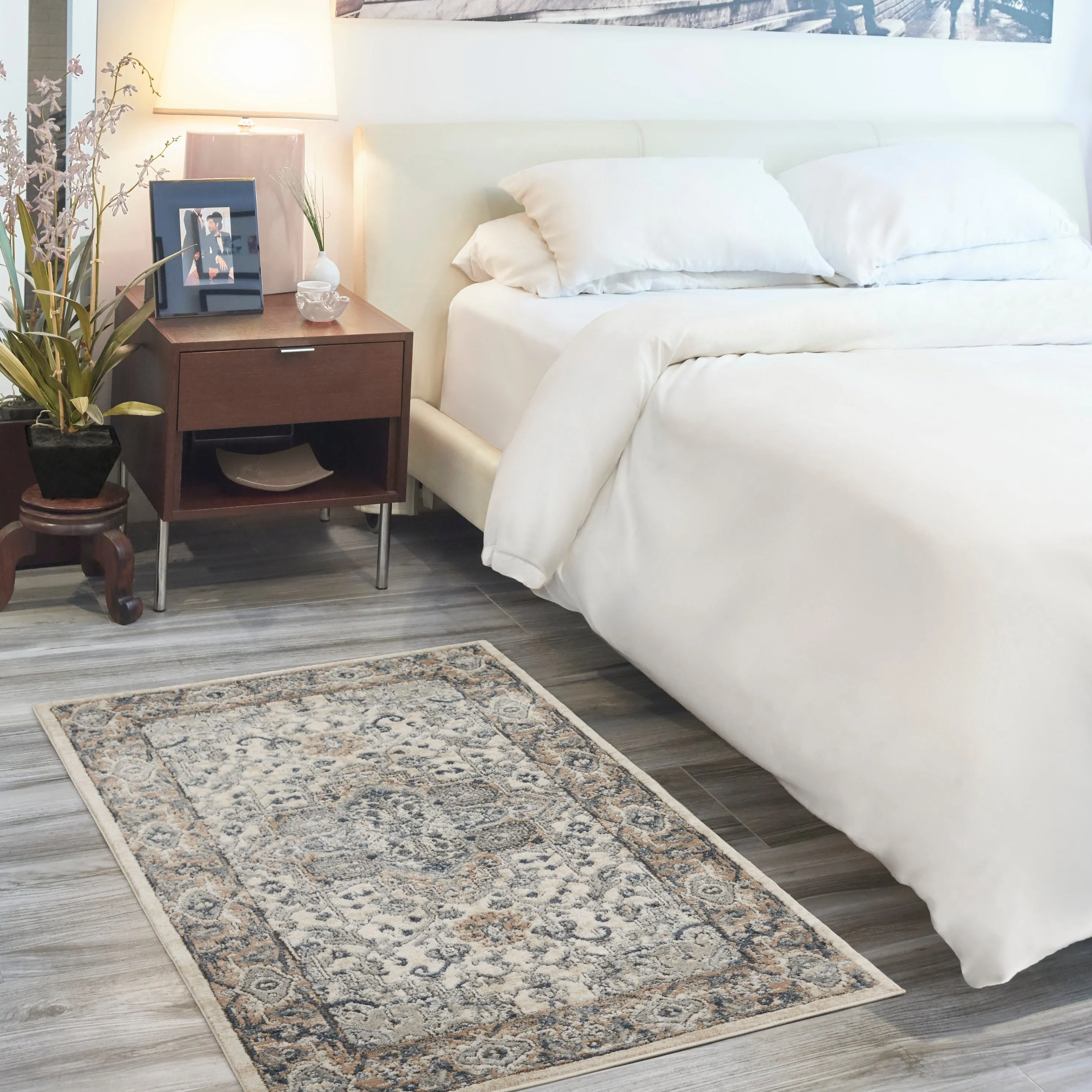Nourison Quarry Indoor only Persian Area Rug.