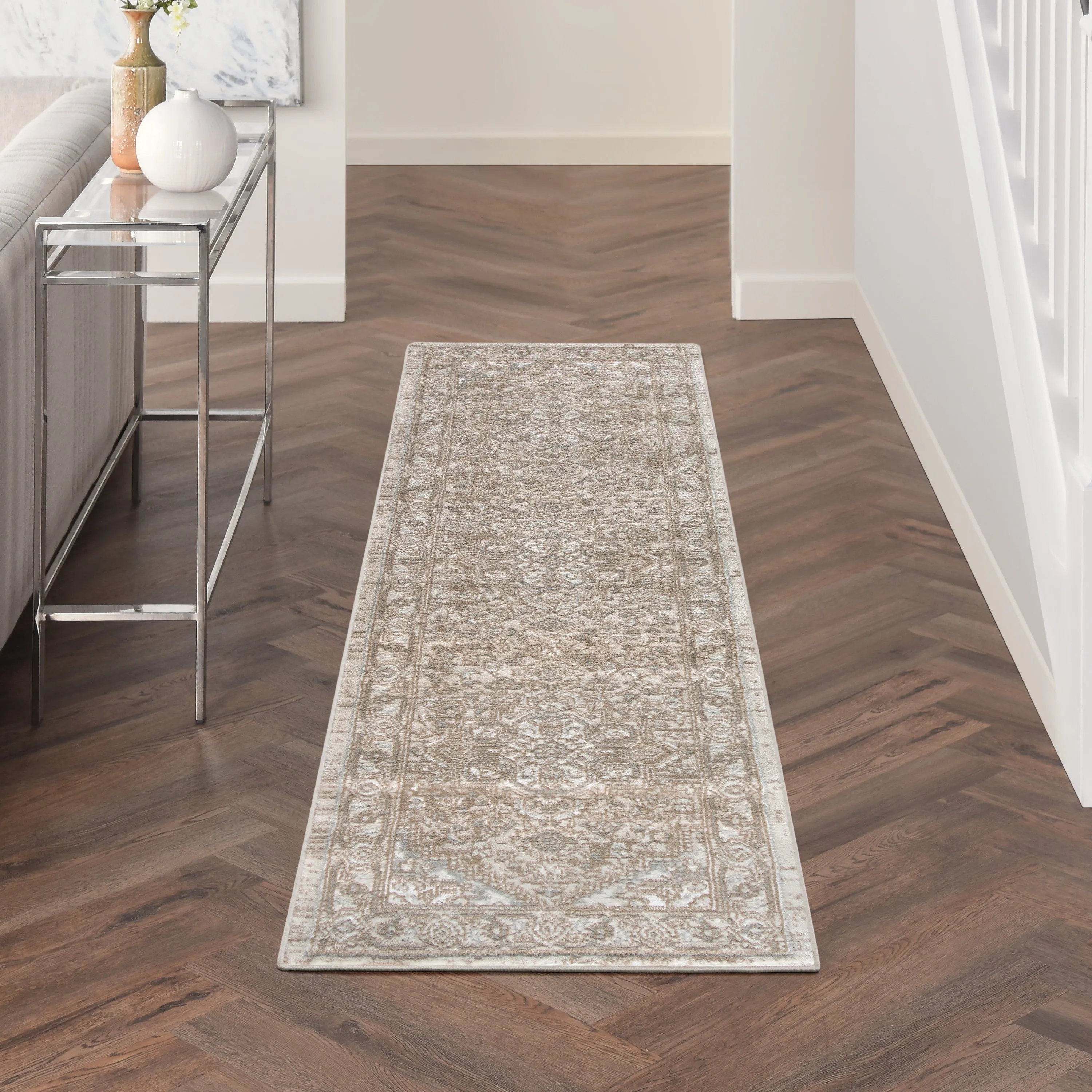 Nourison Quarry Indoor only Persian Area Rug.