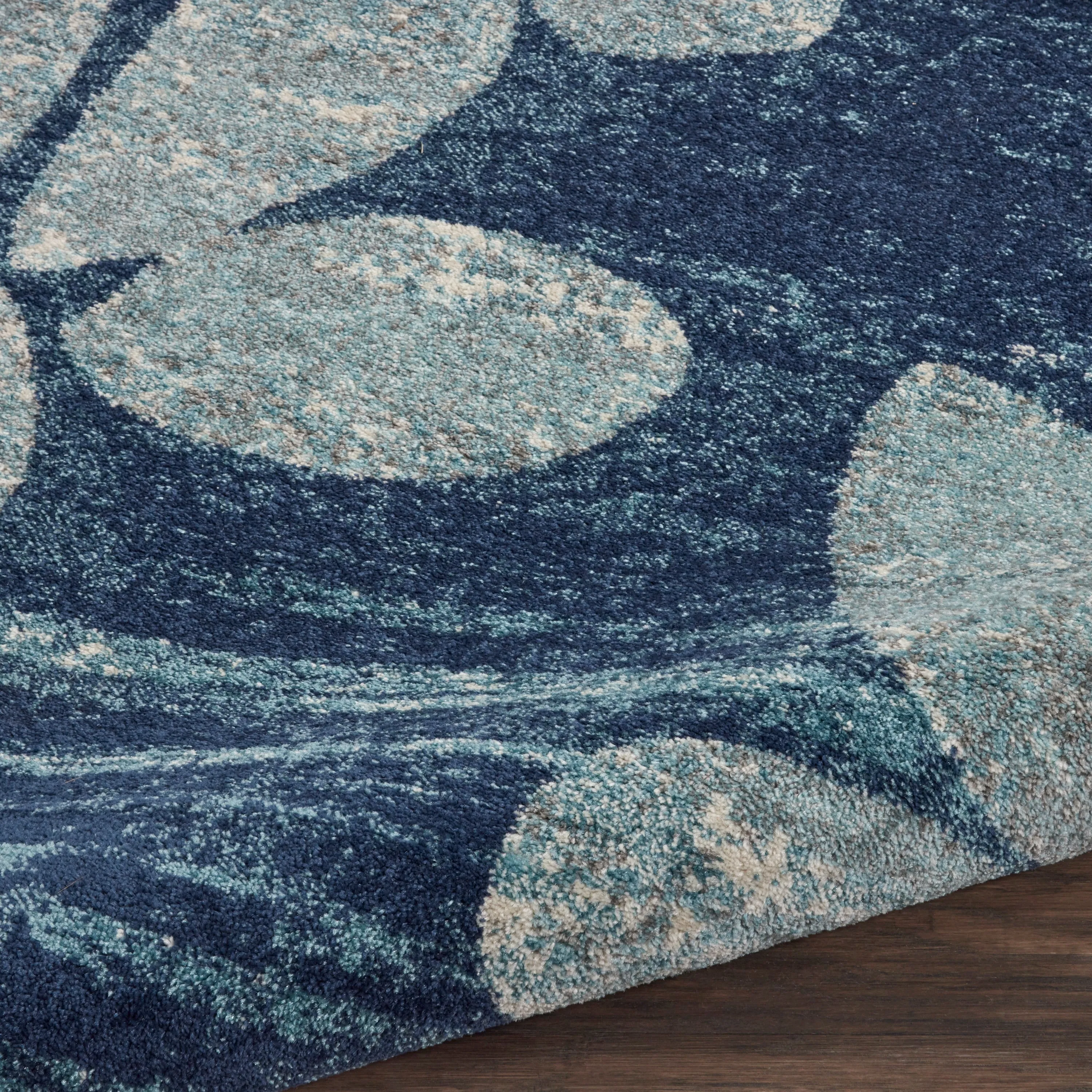 Nourison Tranquil Floral Leaves Area Rug