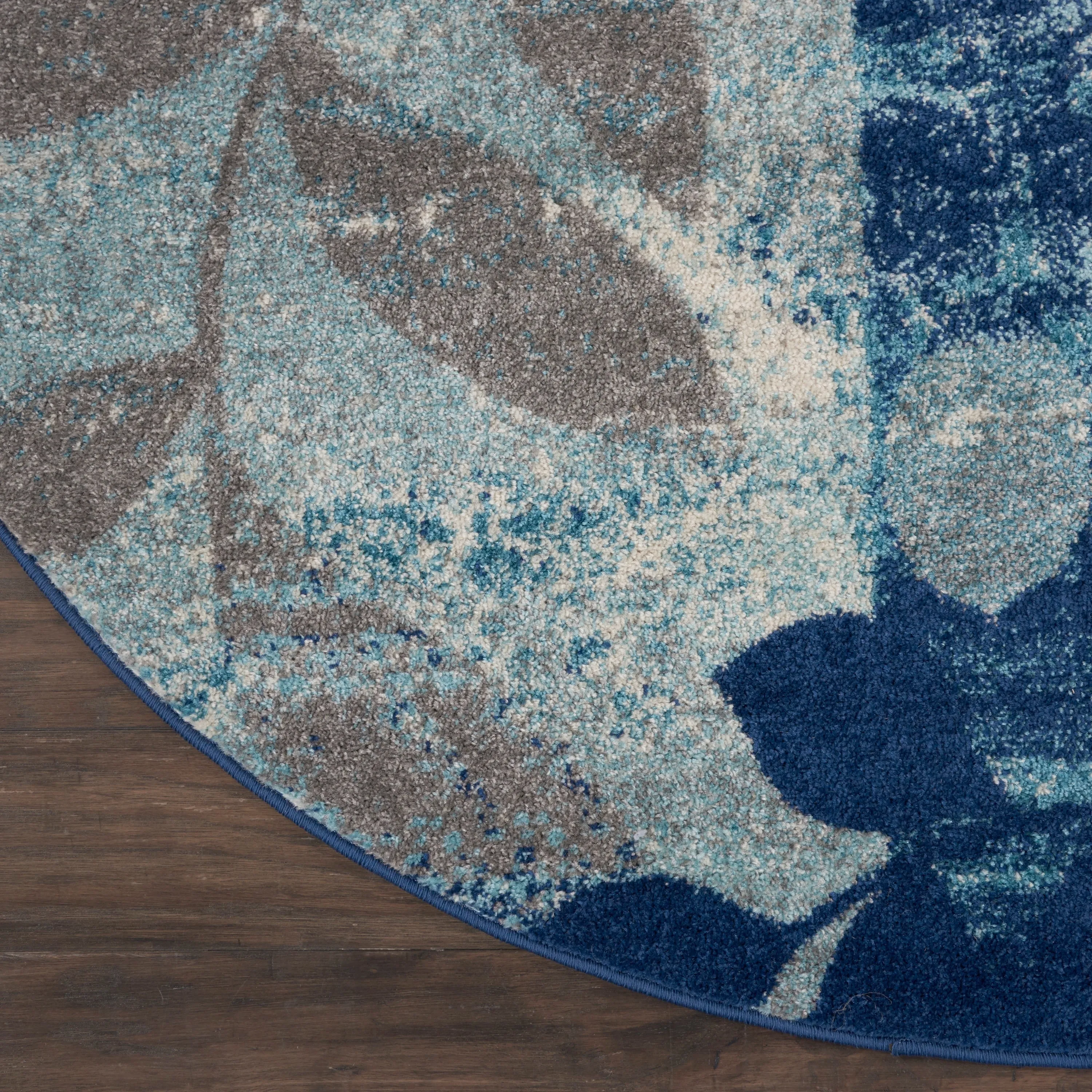 Nourison Tranquil Floral Leaves Area Rug