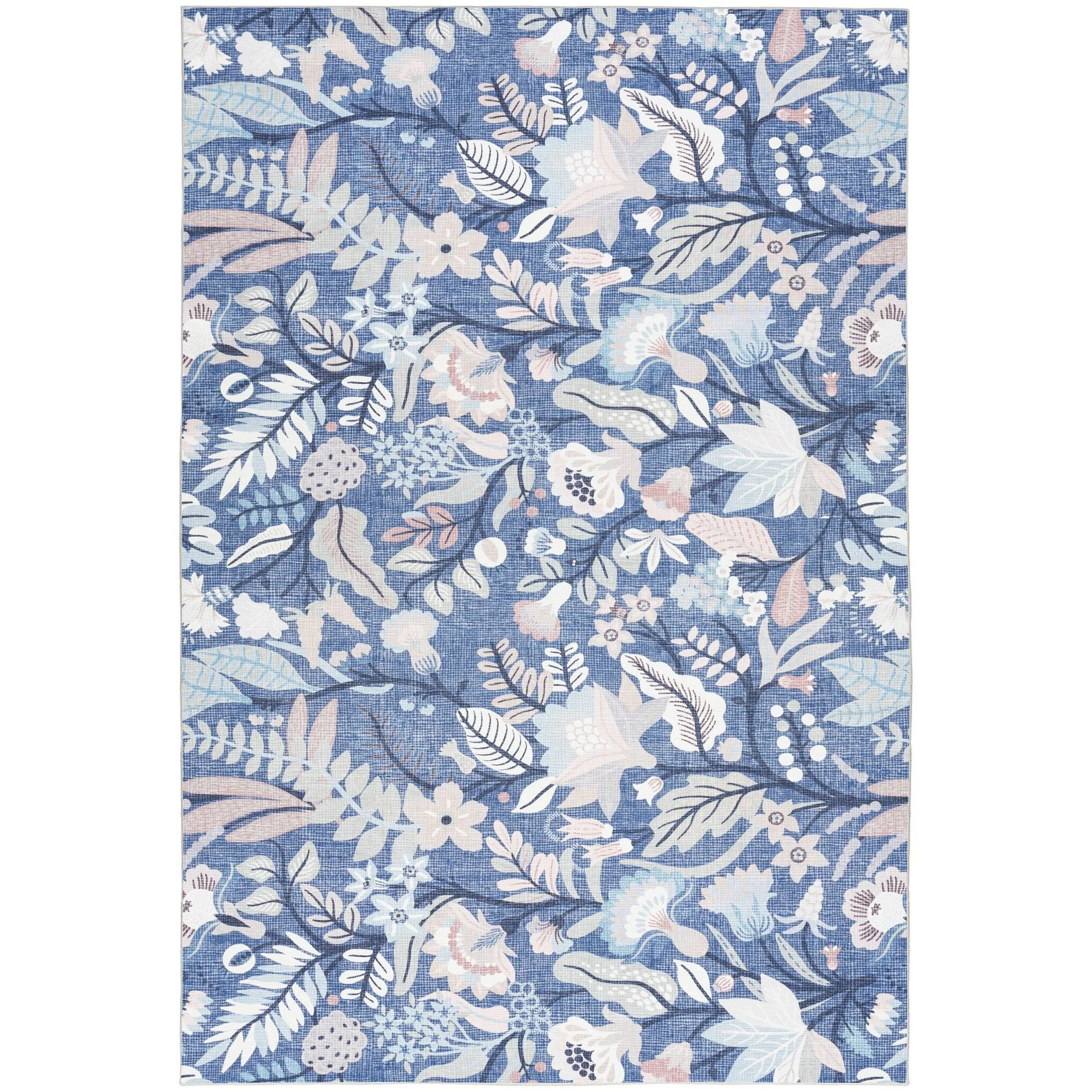 Nourison Washables Indoor Floral Area Rug