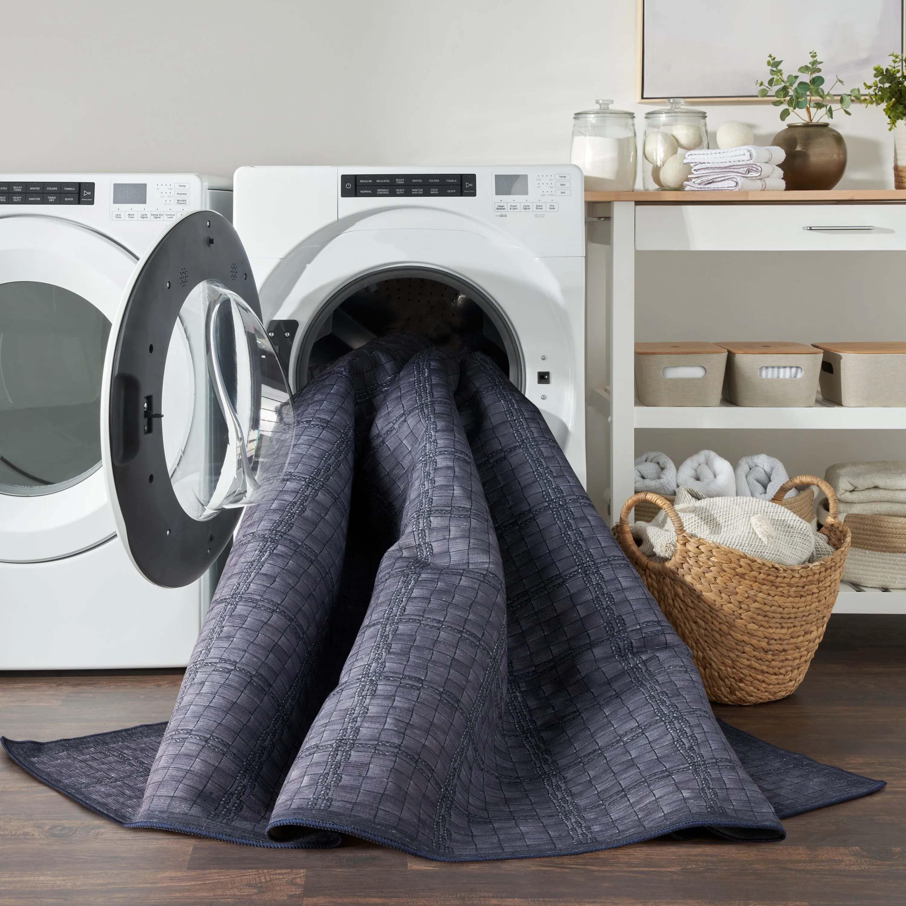 Nourison Washables Indoor Geometric Area Rug