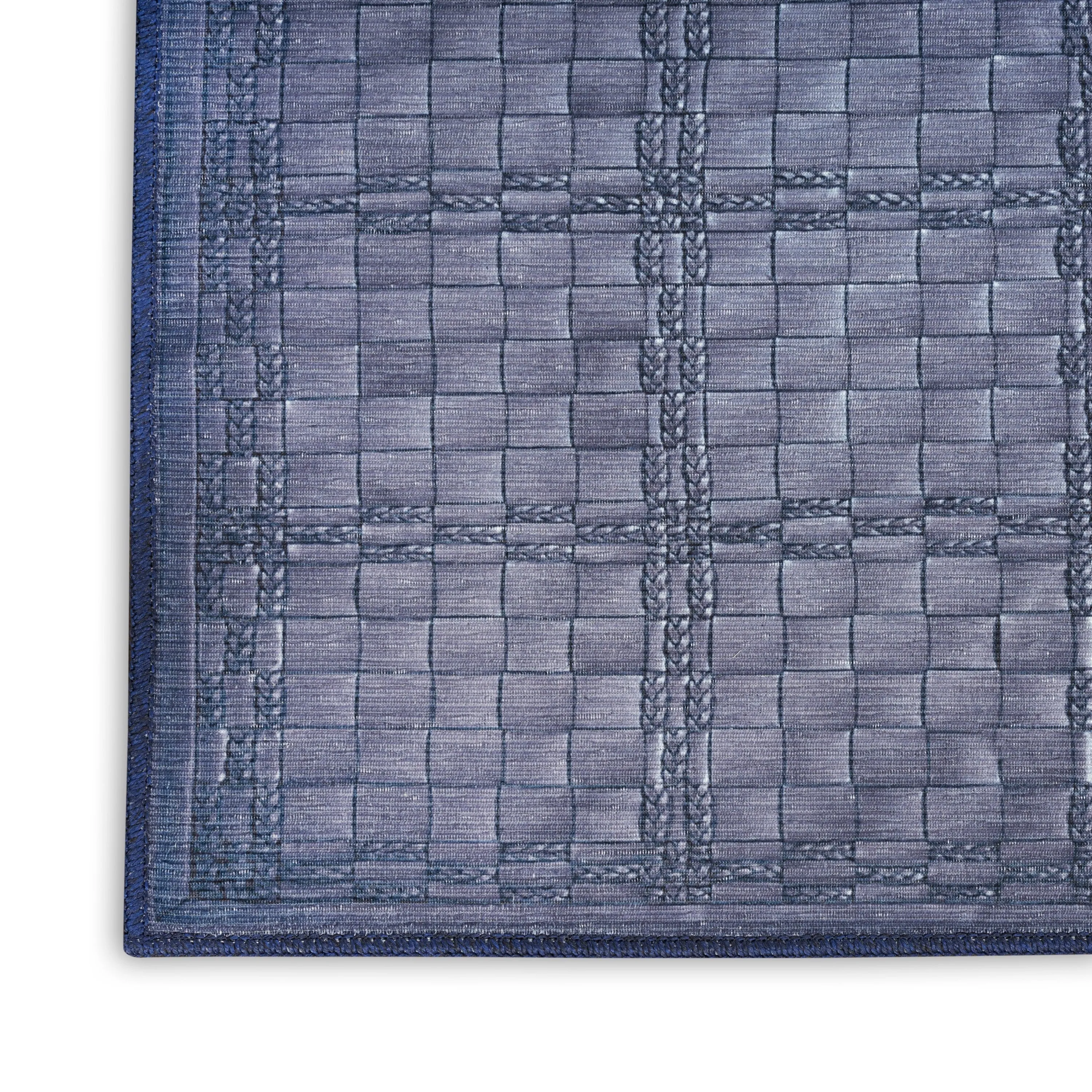 Nourison Washables Indoor Geometric Area Rug