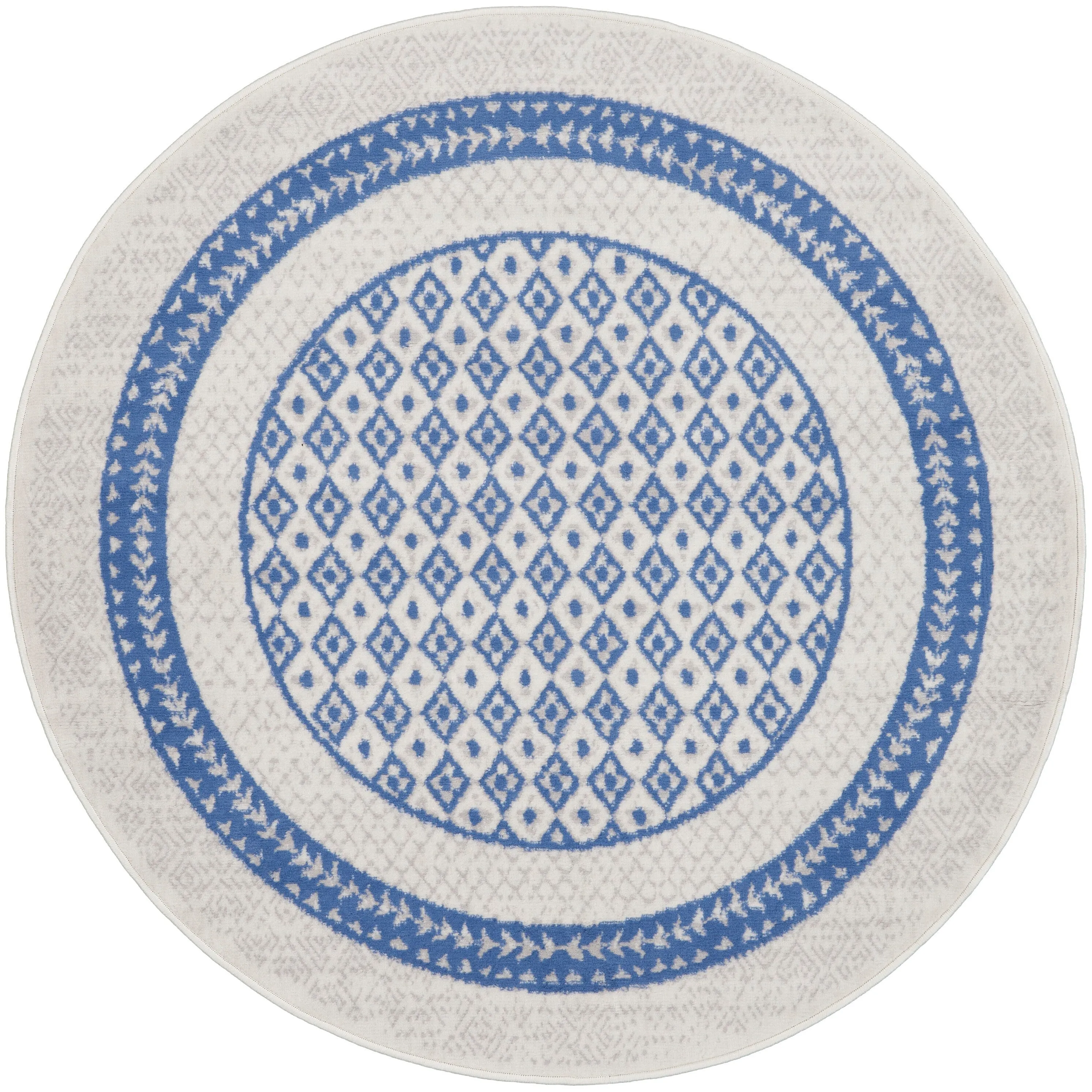 Nourison Whimsicle Geometric Moroccan Bordered Area Rug