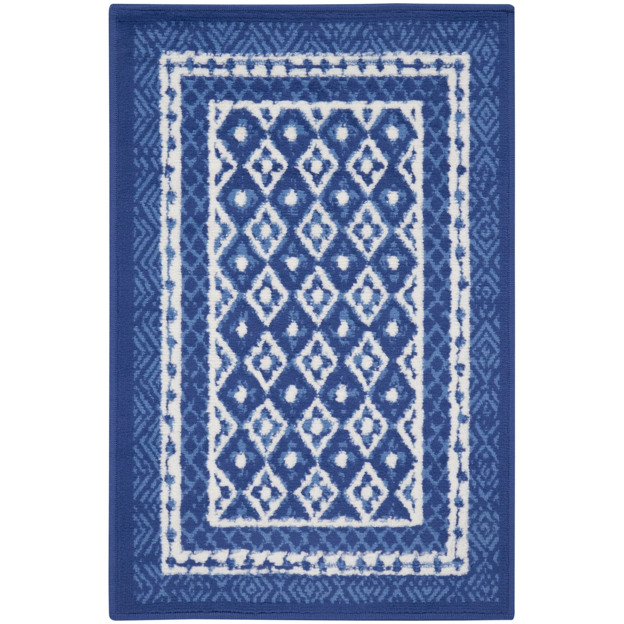 Nourison Whimsicle Geometric Moroccan Bordered Area Rug