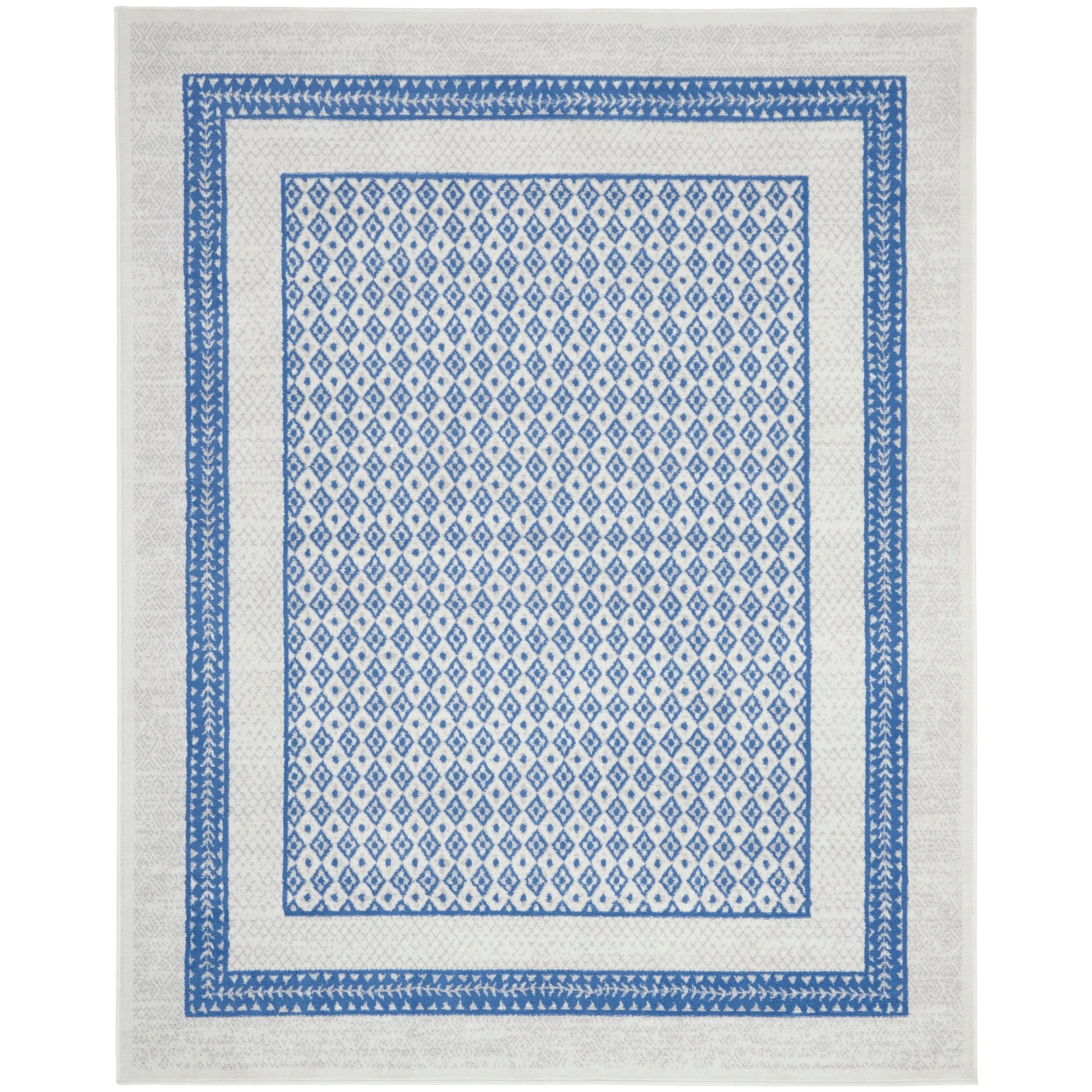 Nourison Whimsicle Geometric Moroccan Bordered Area Rug