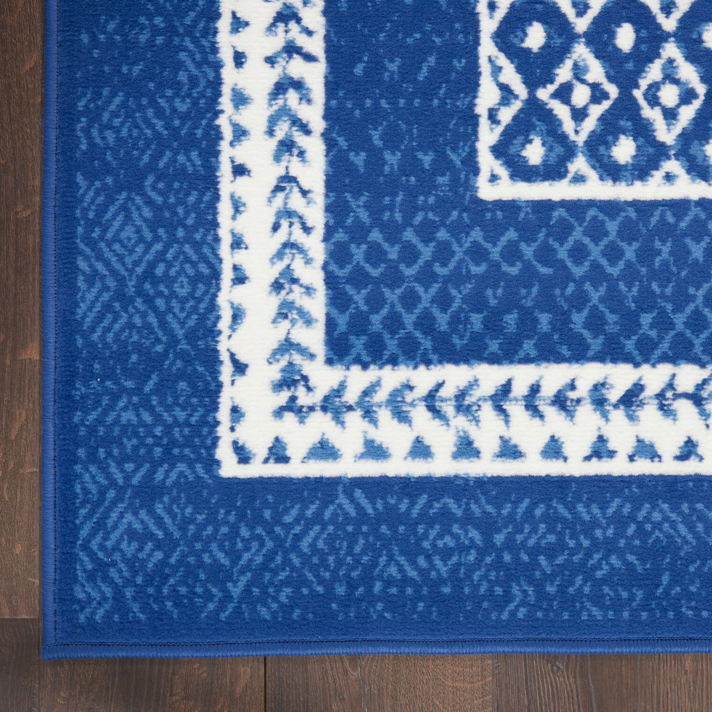 Nourison Whimsicle Geometric Moroccan Bordered Area Rug