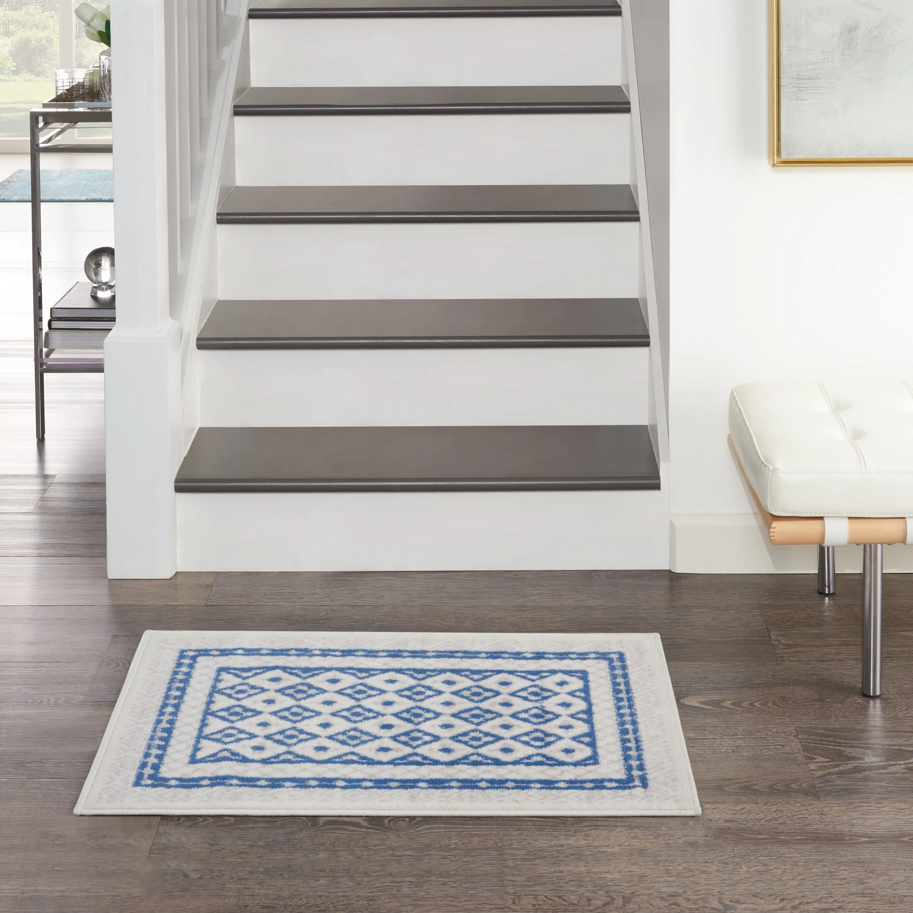 Nourison Whimsicle Geometric Moroccan Bordered Area Rug