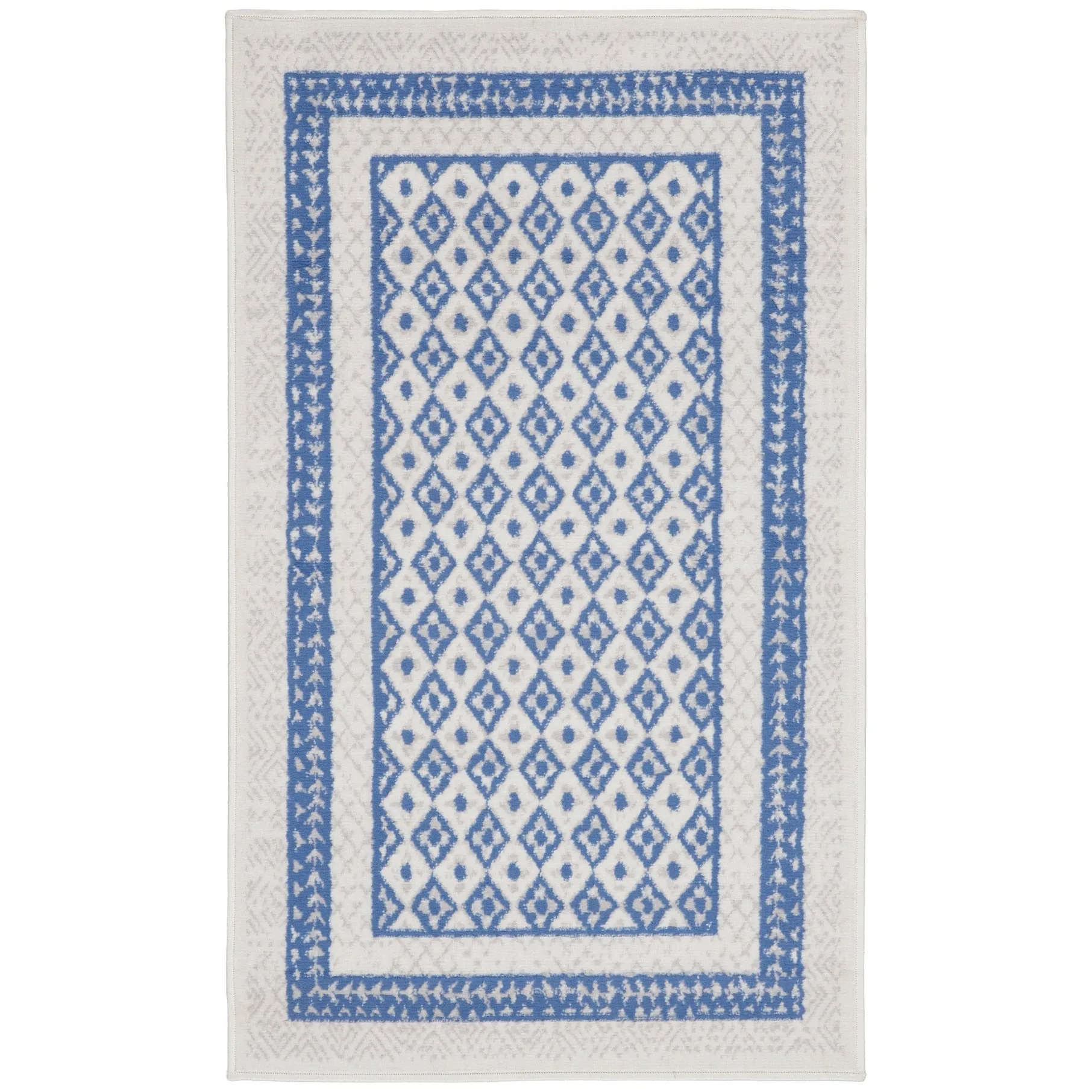 Nourison Whimsicle Geometric Moroccan Bordered Area Rug